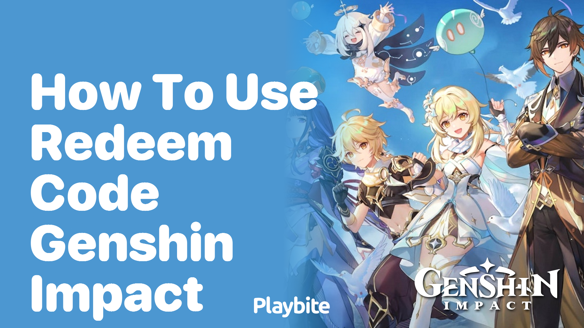 How to Use a Redeem Code in Genshin Impact: A Simple Guide