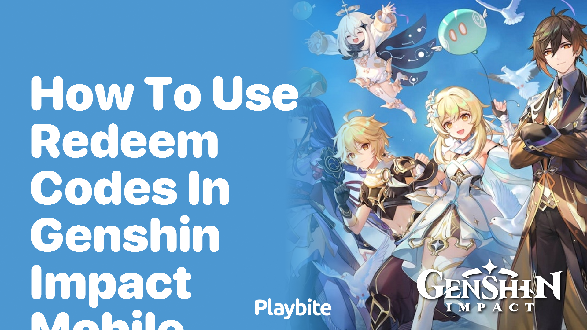 How to Use Redeem Codes in Genshin Impact Mobile