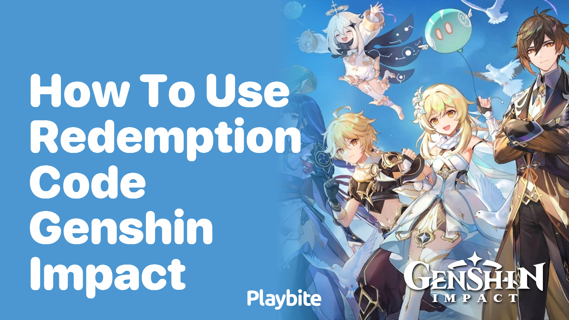 How to Use Redemption Code in Genshin Impact