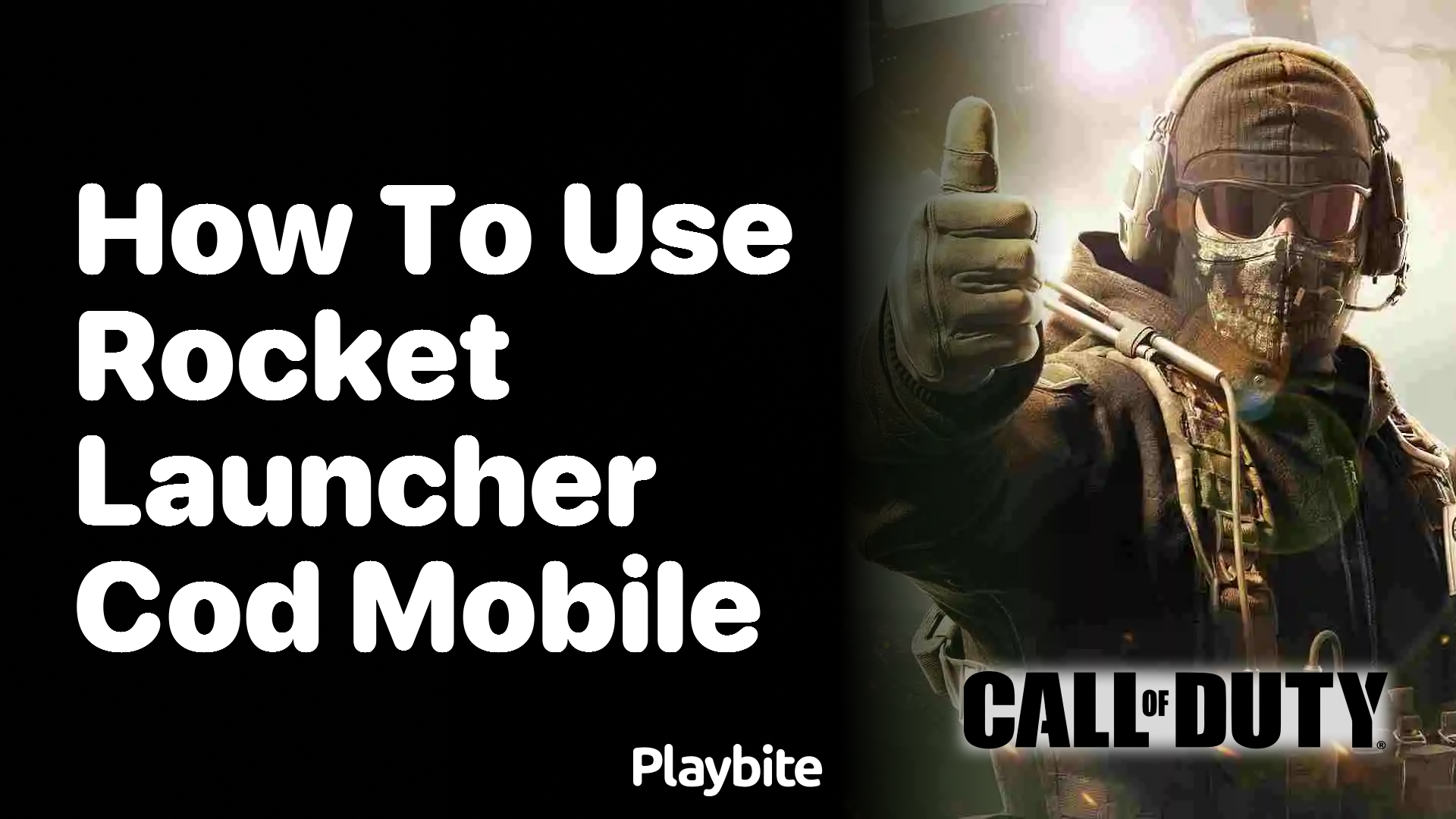 How to Use a Rocket Launcher in COD Mobile