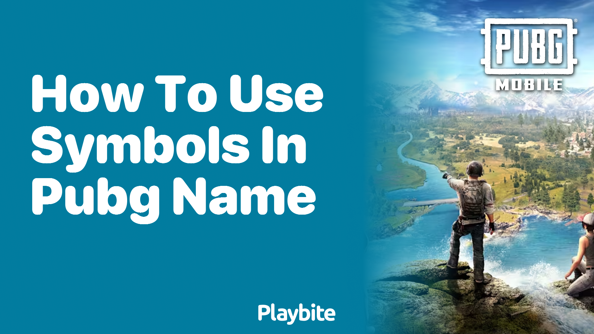 How to Use Symbols in Your PUBG Name