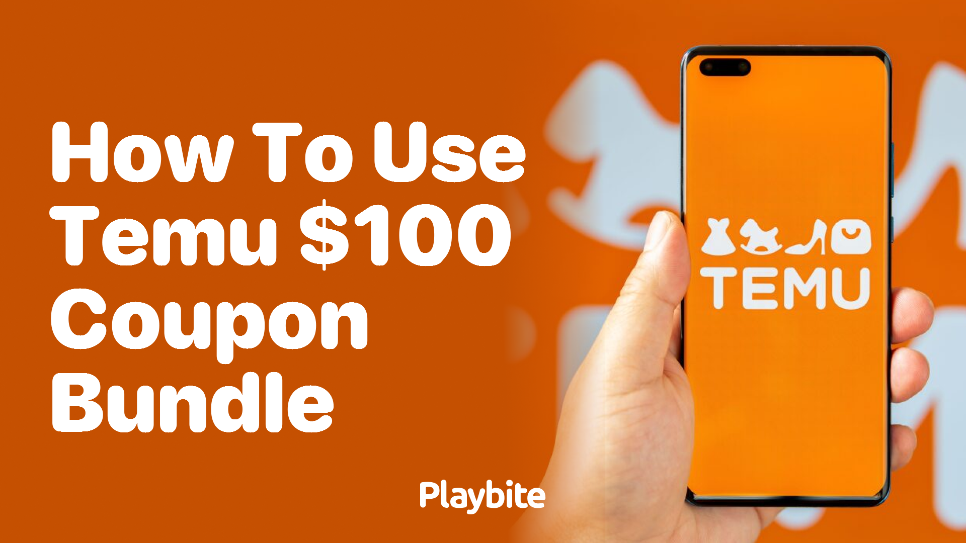 How to Use the Temu $100 Coupon Bundle