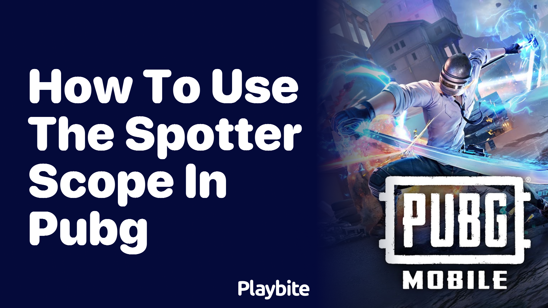 How to Use the Spotter Scope in PUBG Mobile