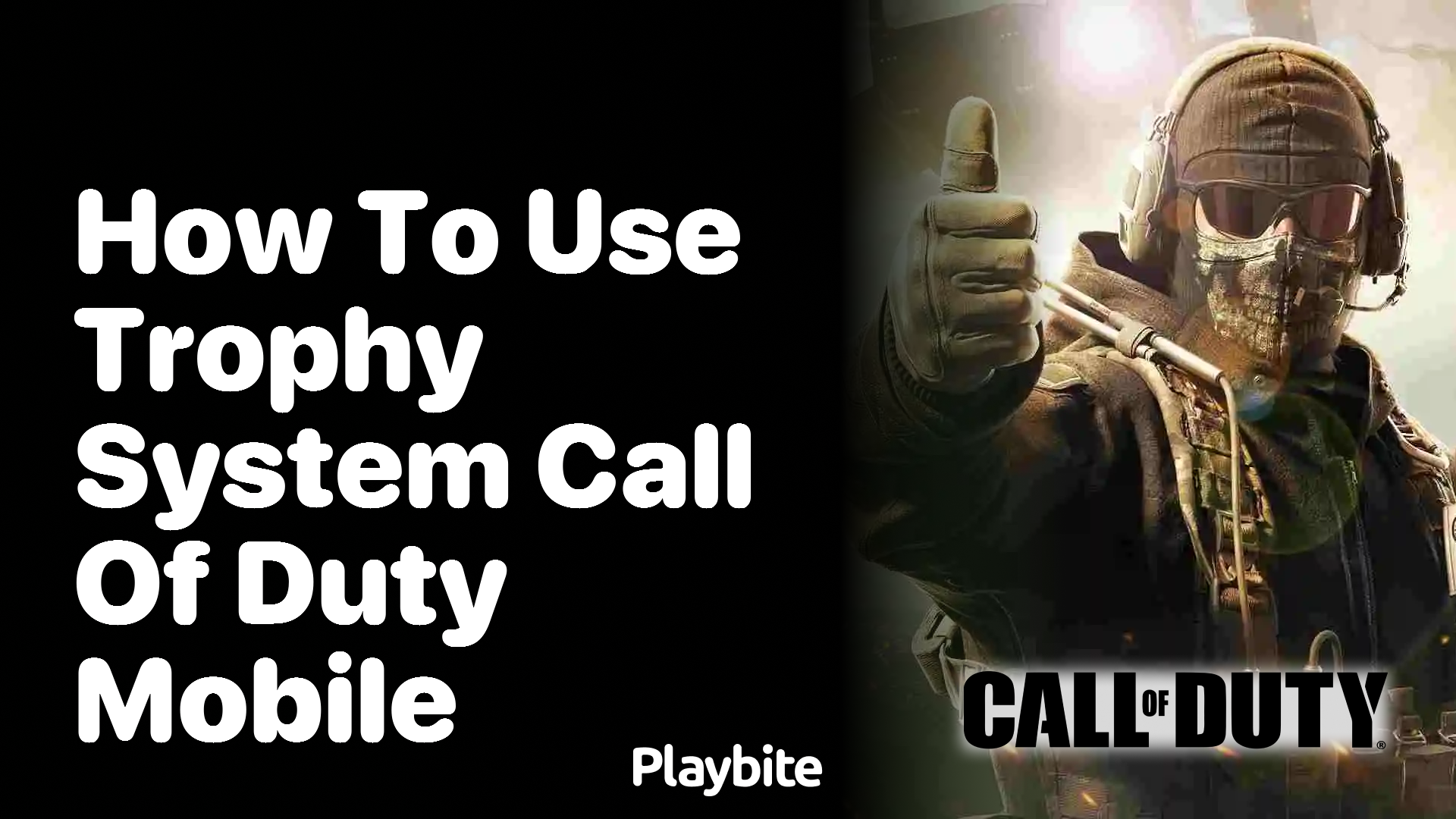 How to Use the Trophy System in Call of Duty Mobile