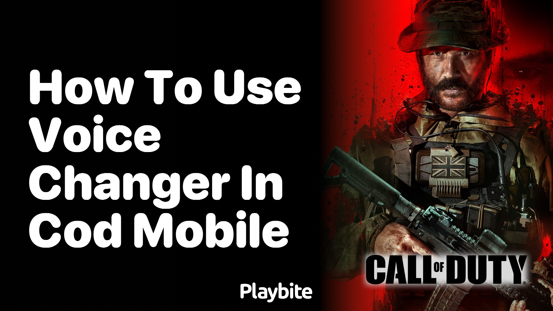 How to Use a Voice Changer in COD Mobile - Playbite