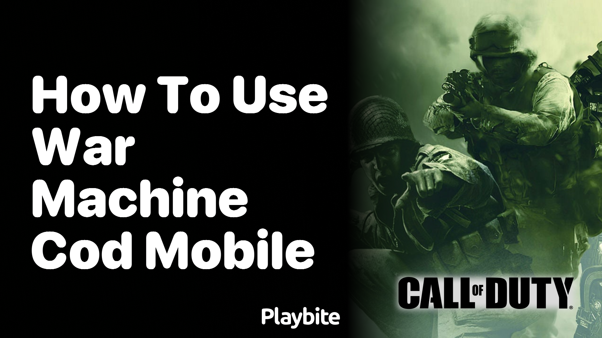 How to Use the War Machine in COD Mobile