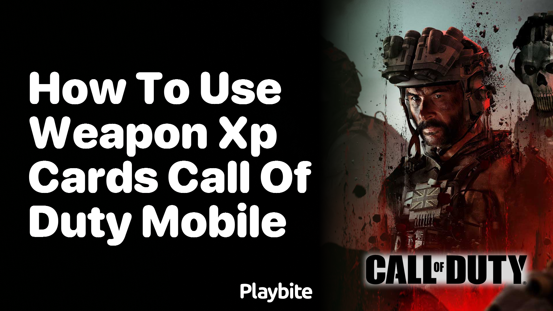 How to Use Weapon XP Cards in Call of Duty Mobile