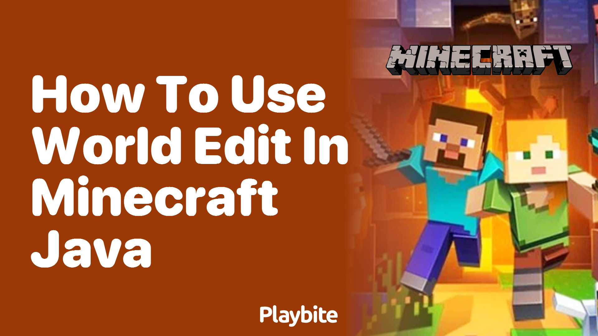 How to Use World Edit in Minecraft Java - Playbite