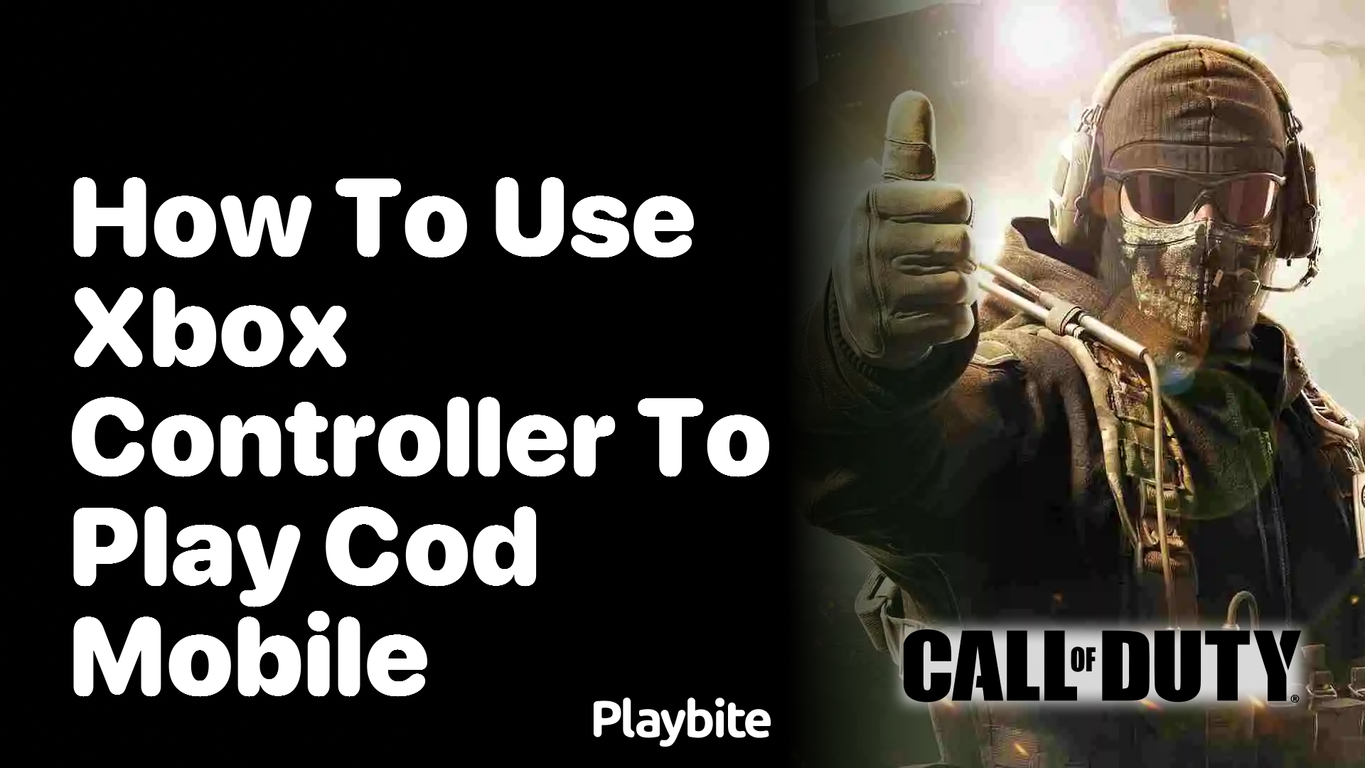 How to Use an Xbox Controller to Play COD Mobile