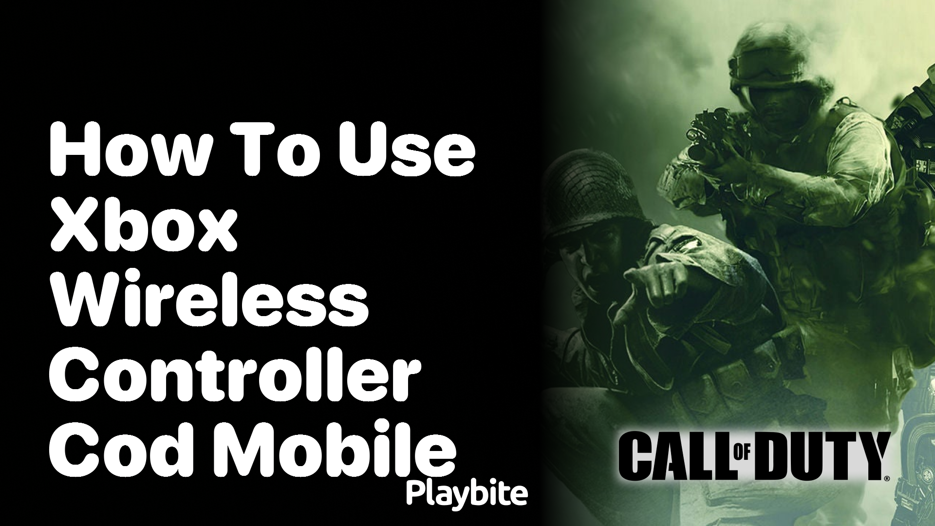 How to Use Xbox Wireless Controller with COD Mobile