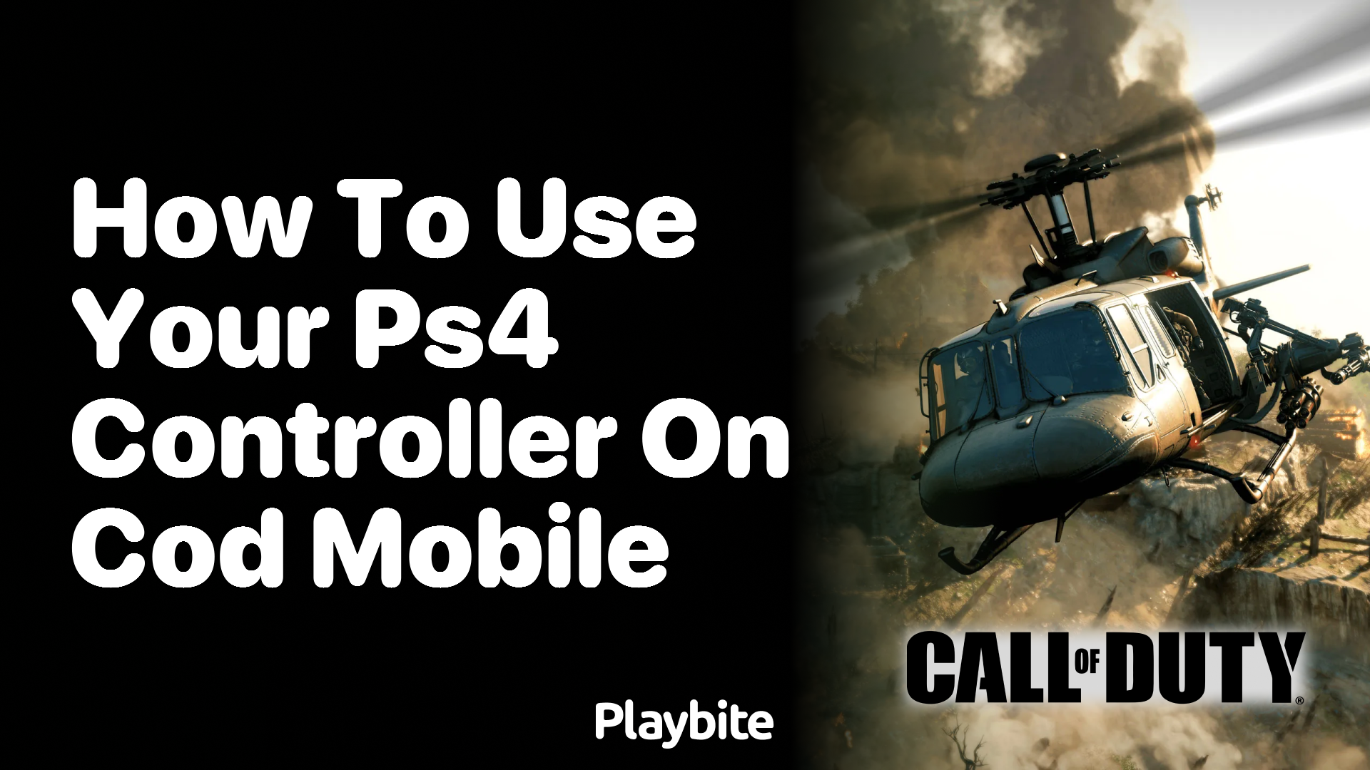 How to Use Your PS4 Controller on COD Mobile