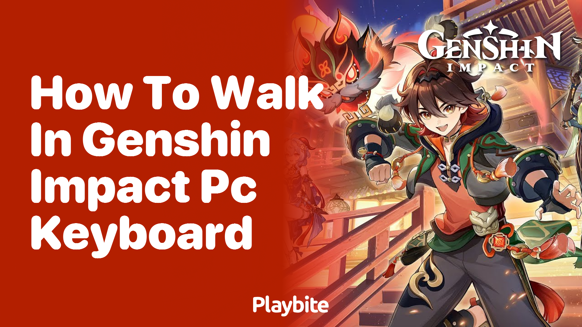 How to Walk in Genshin Impact Using a PC Keyboard