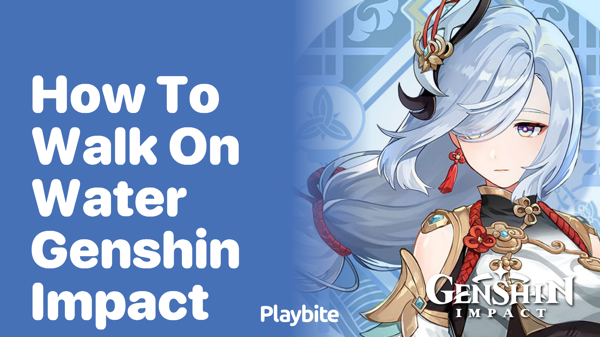 How to Walk on Water in Genshin Impact