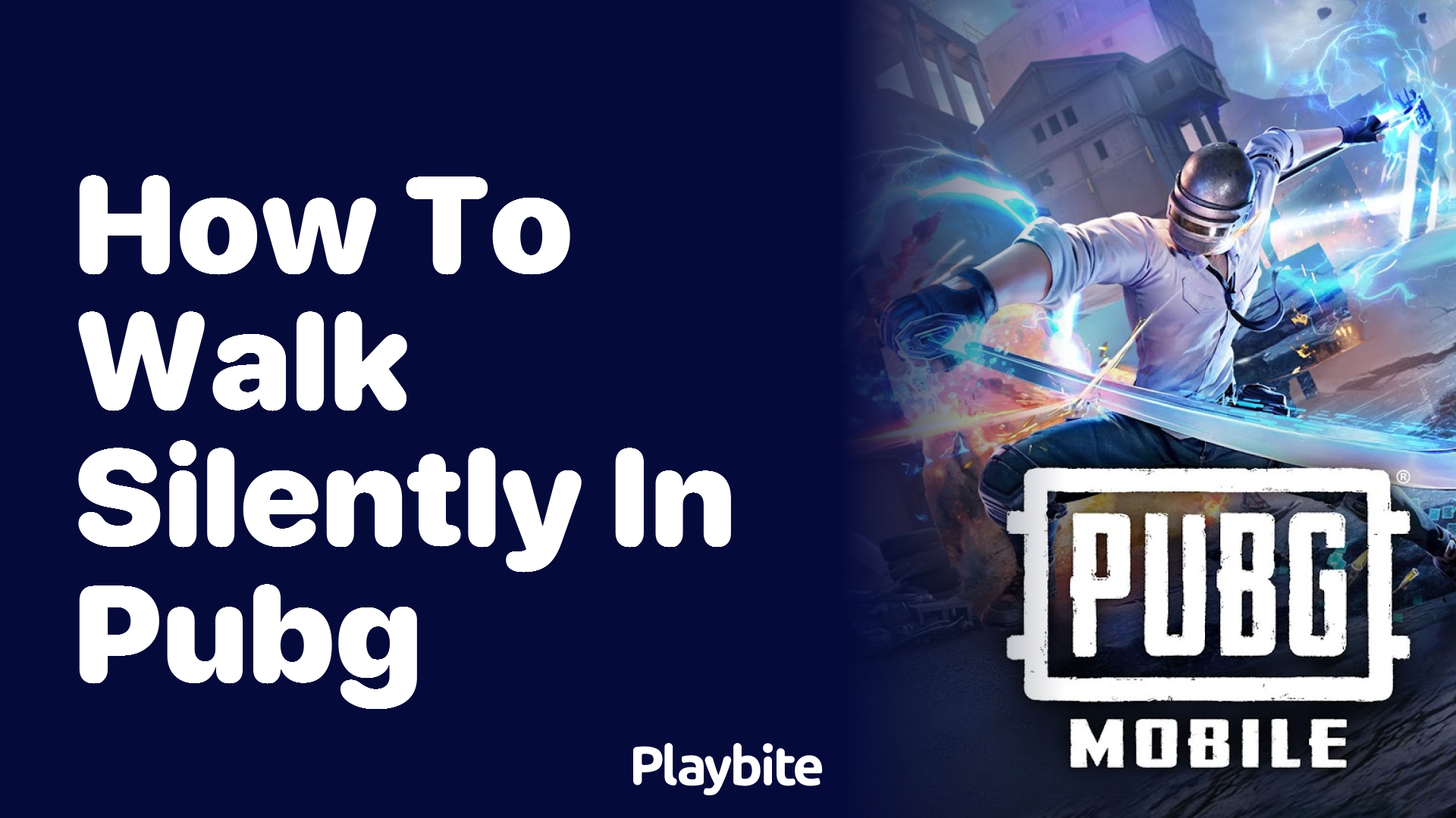 How to Walk Silently in PUBG Mobile