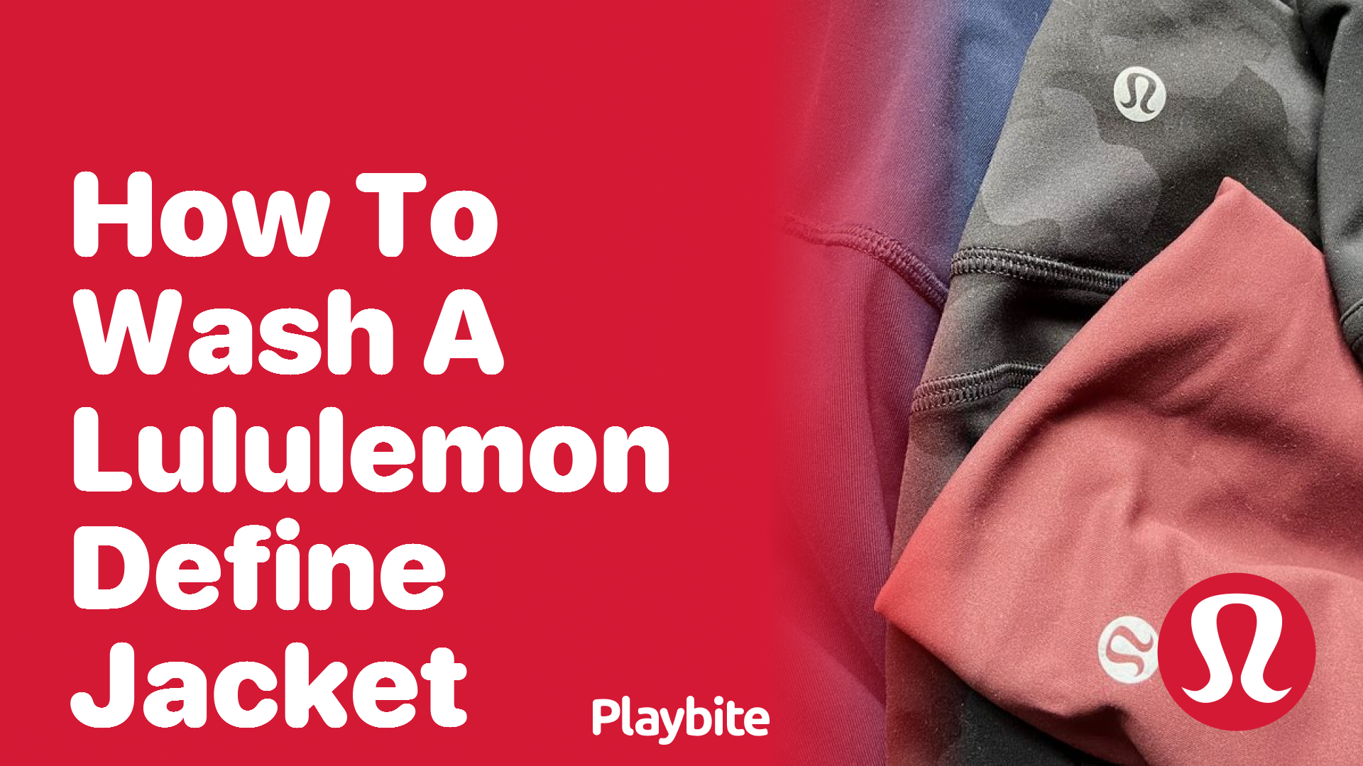 How to wash hot sale lululemon down jacket