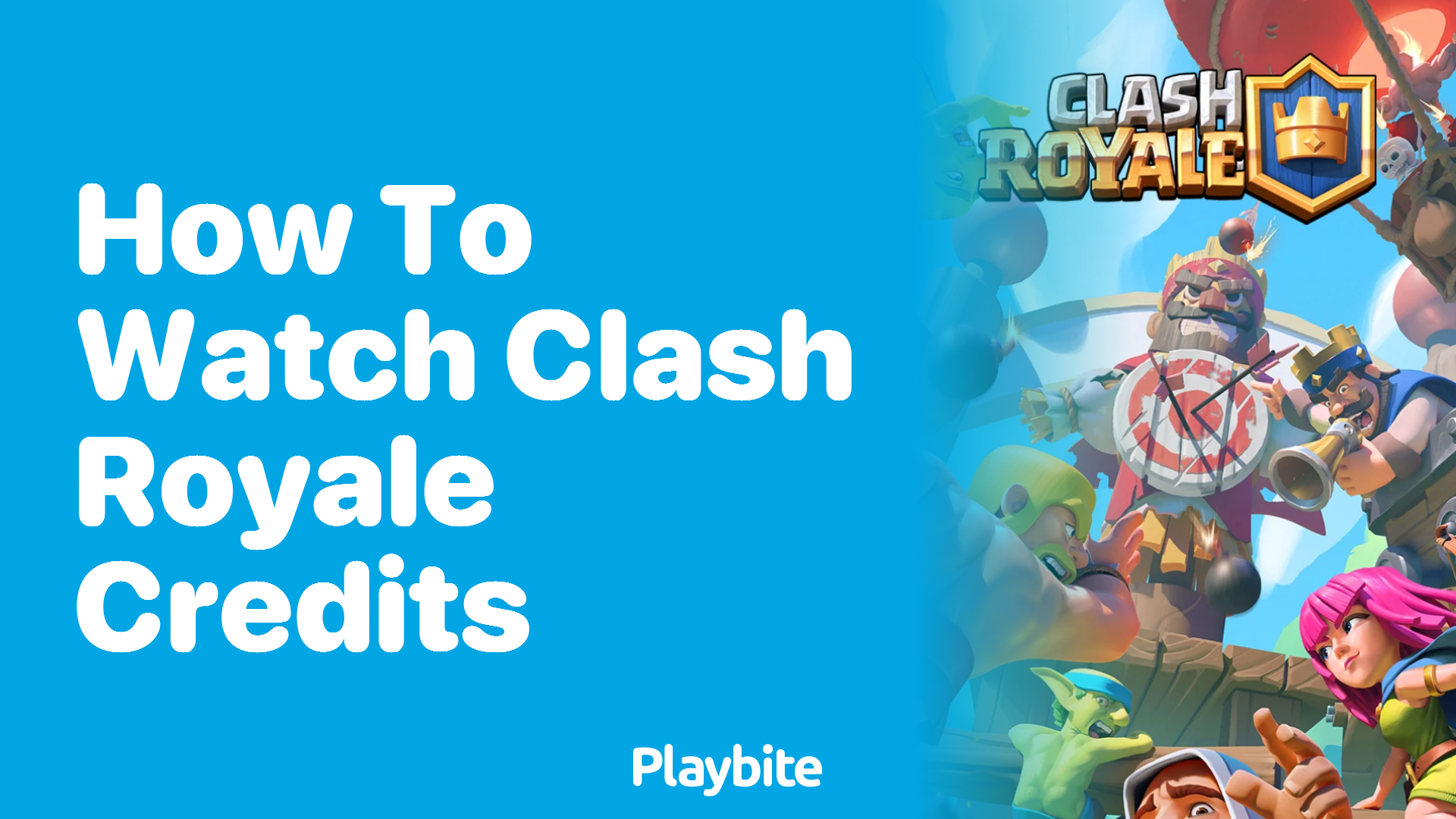 How to Watch Clash Royale Credits