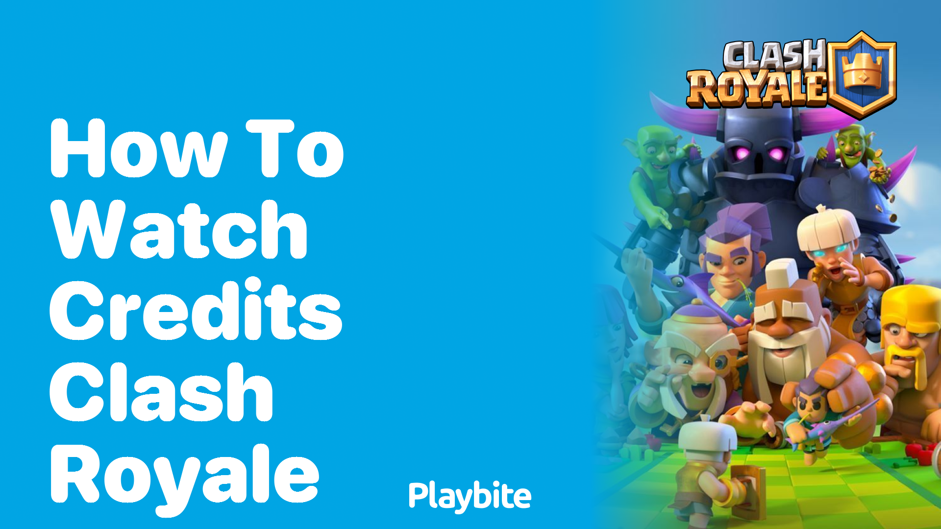 How to Watch Credits in Clash Royale