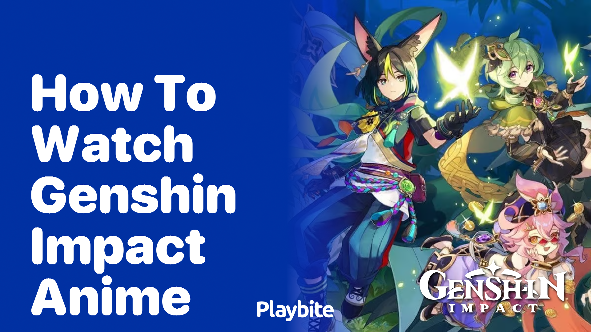 How to Watch the Genshin Impact Anime