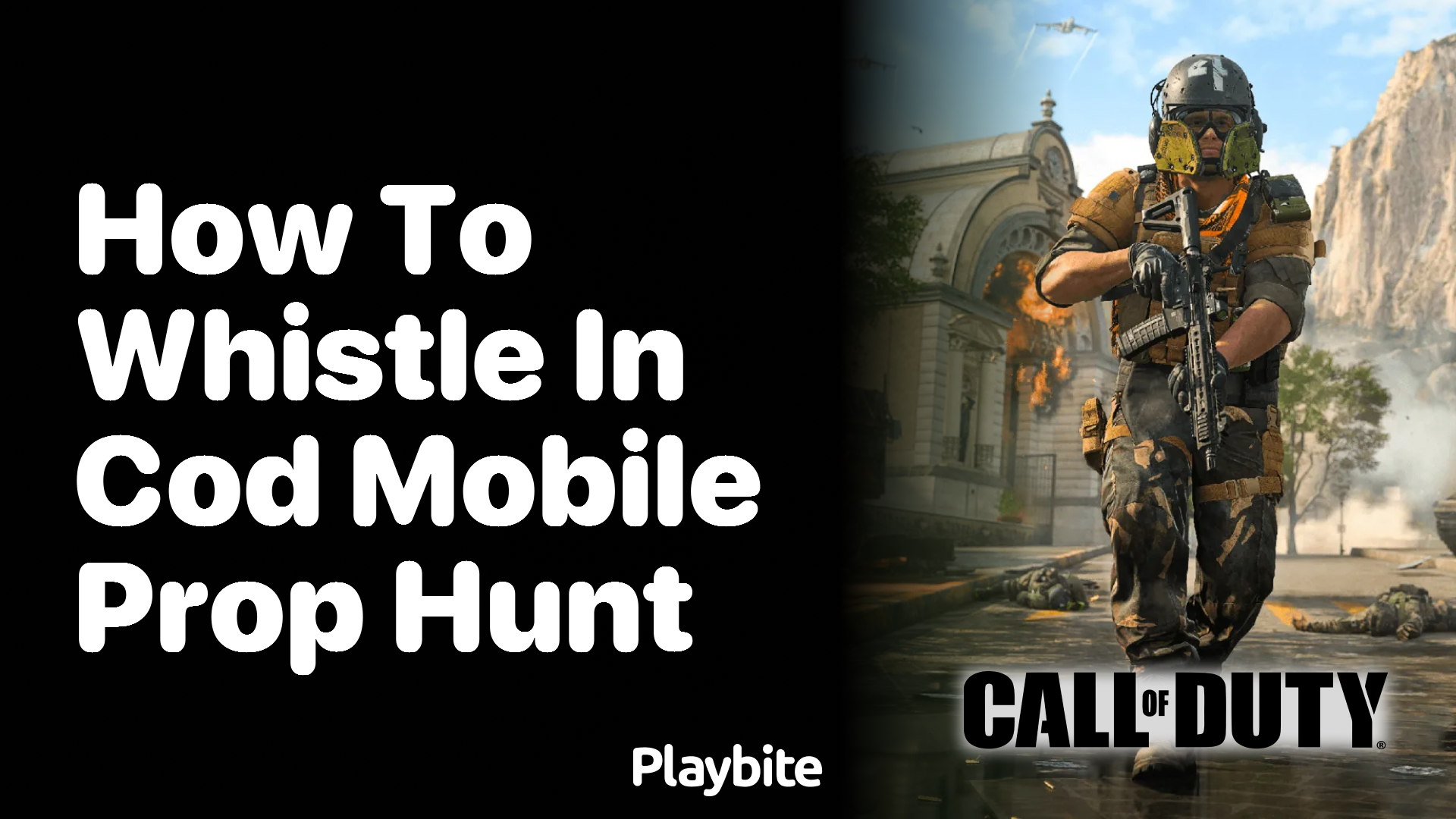 How to Whistle in COD Mobile Prop Hunt