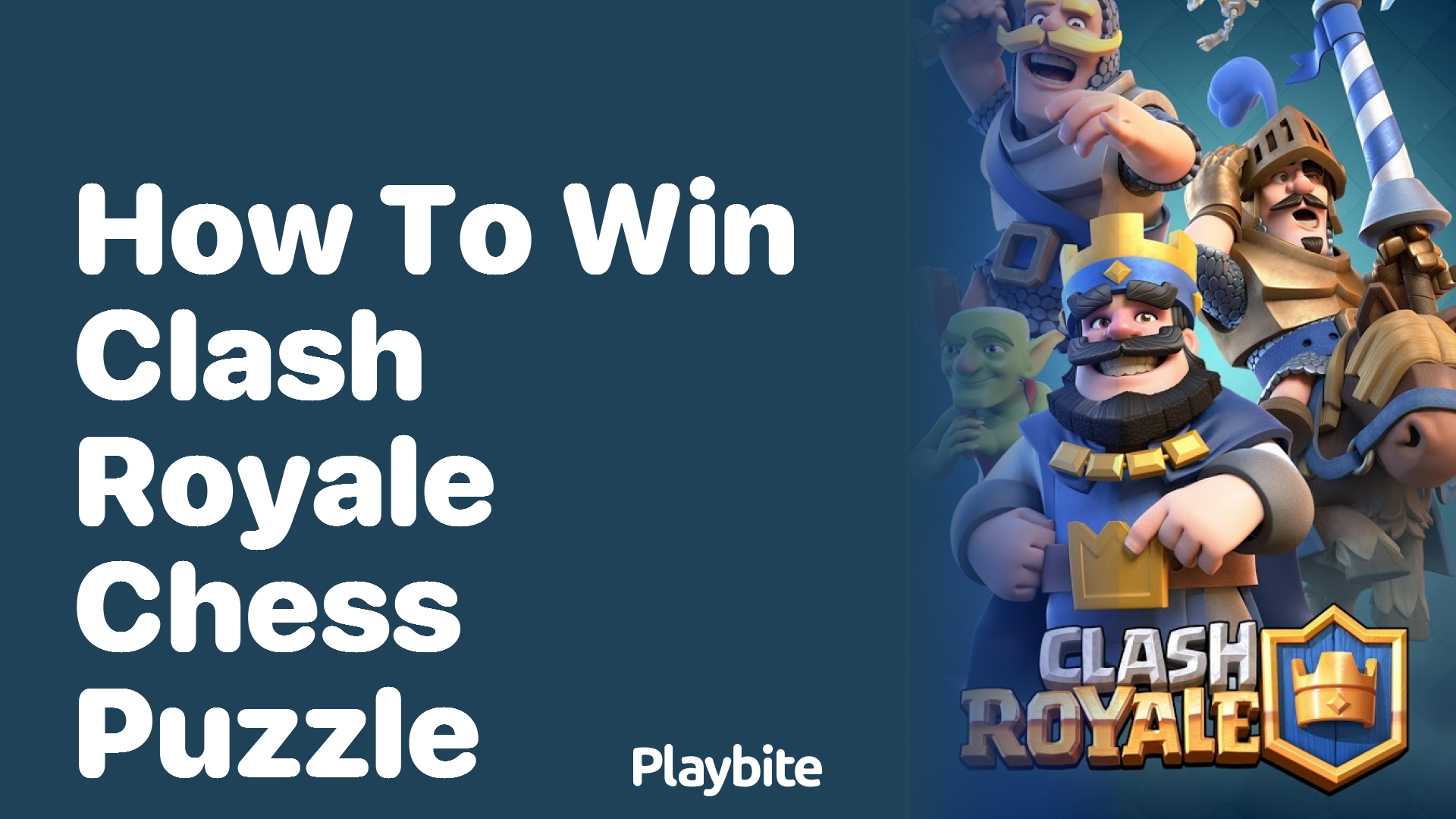 How to Win the Clash Royale Chess Puzzle