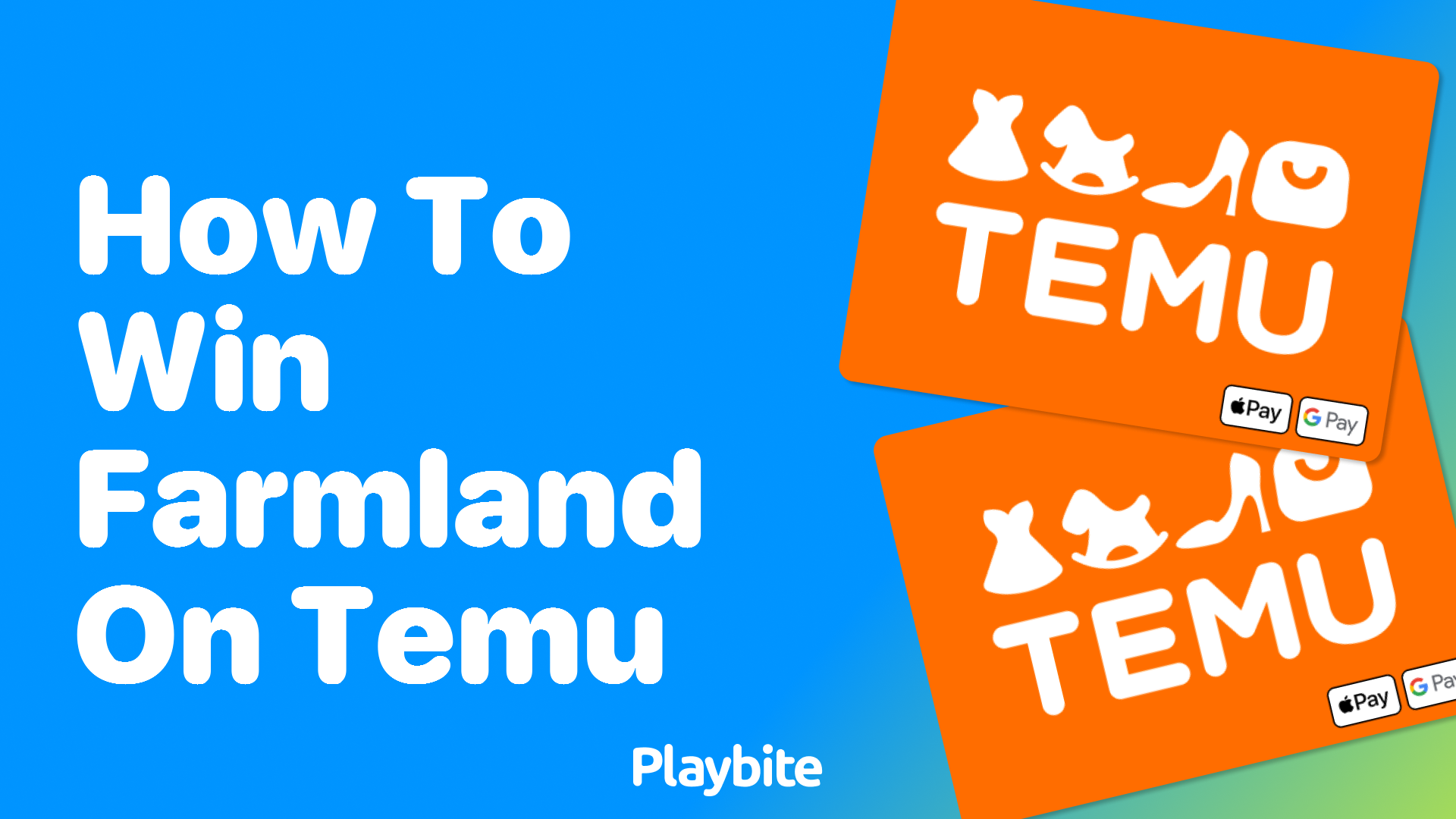 How to Win Farmland on Temu