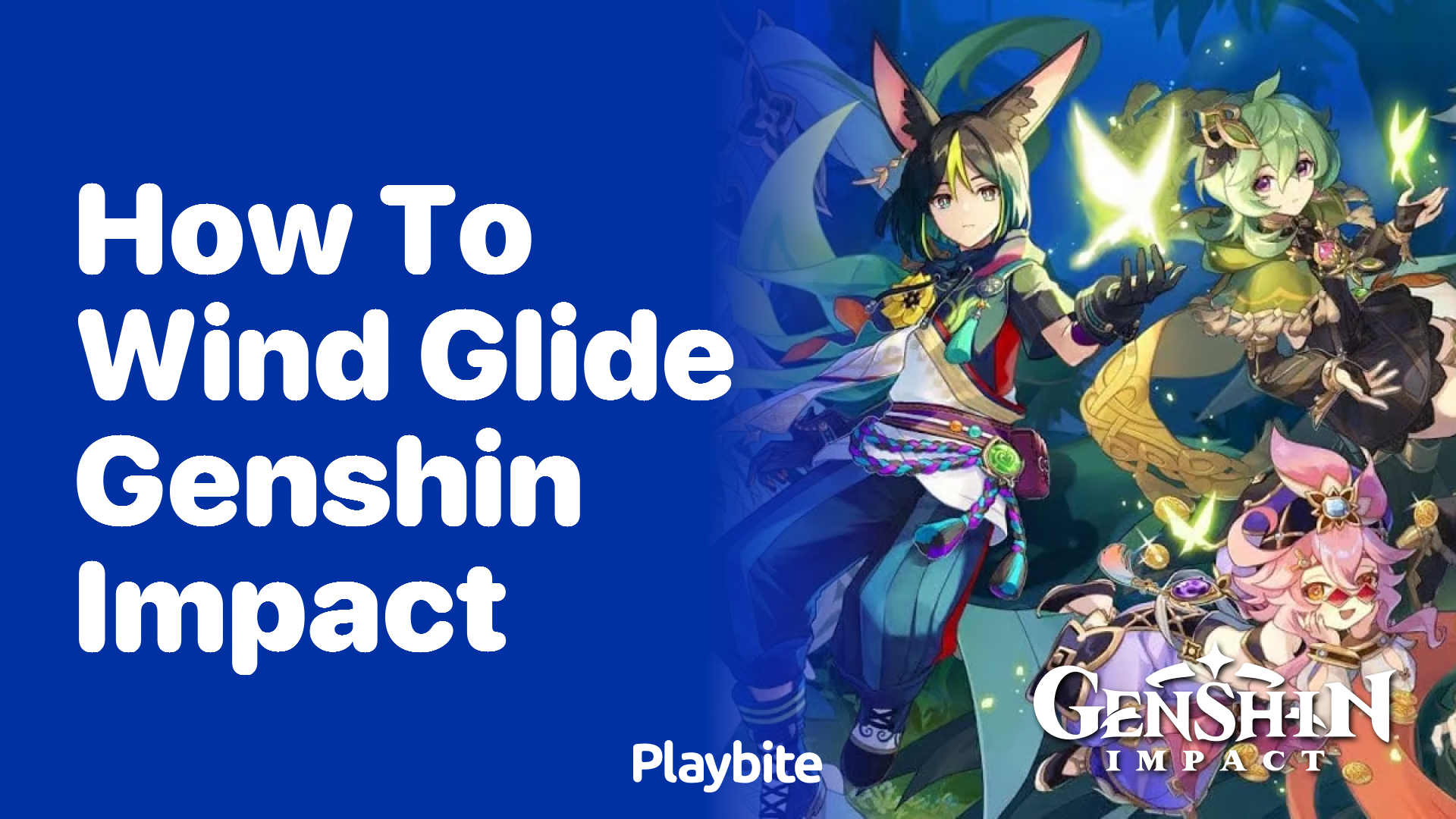 How to Wind Glide in Genshin Impact