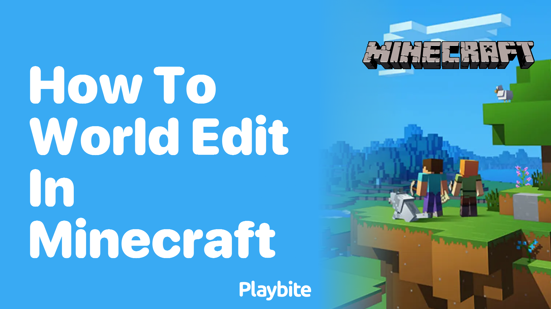 How to Use World Edit in Minecraft: A Simple Guide - Playbite