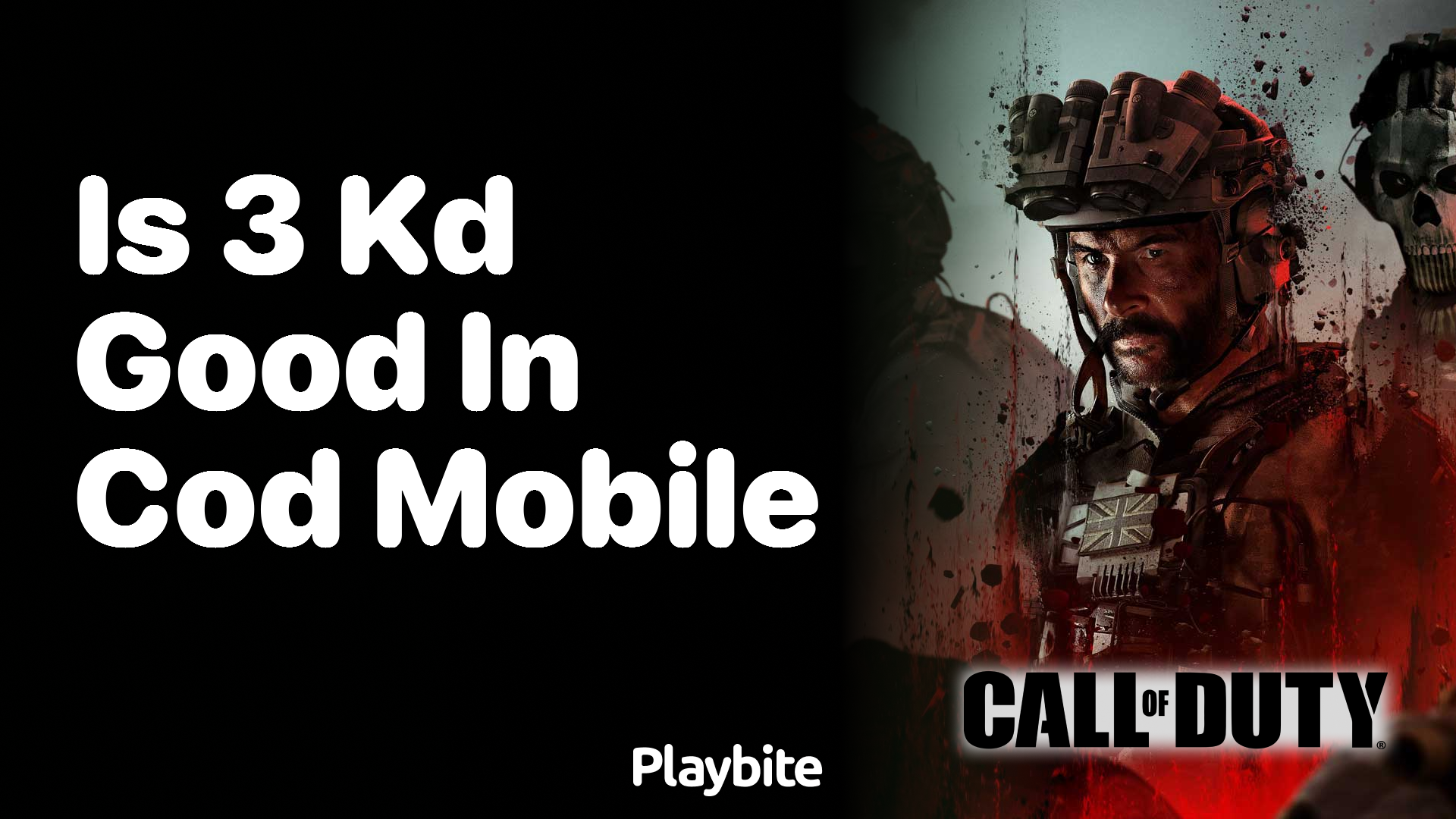 Is a 3 KD Good in COD Mobile? Let&#8217;s Find Out!