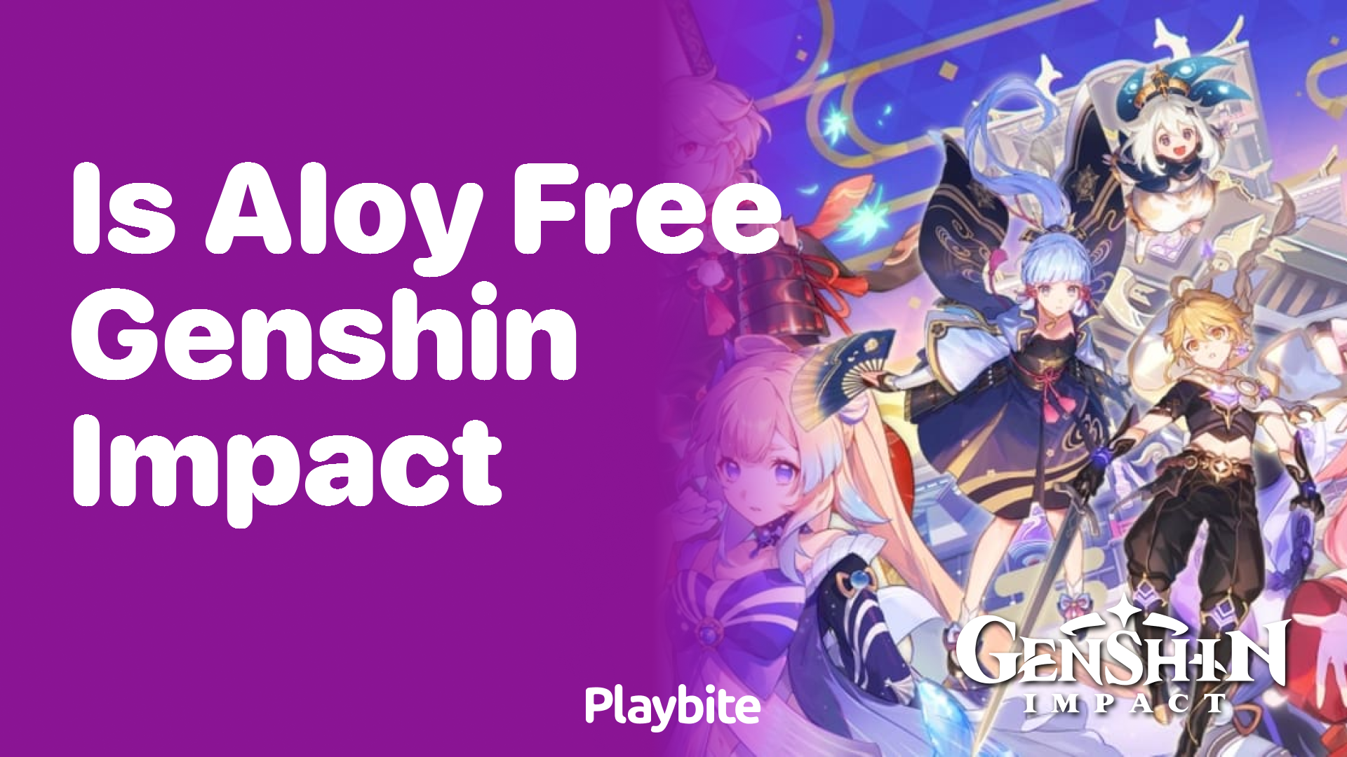 Is Aloy Free in Genshin Impact?