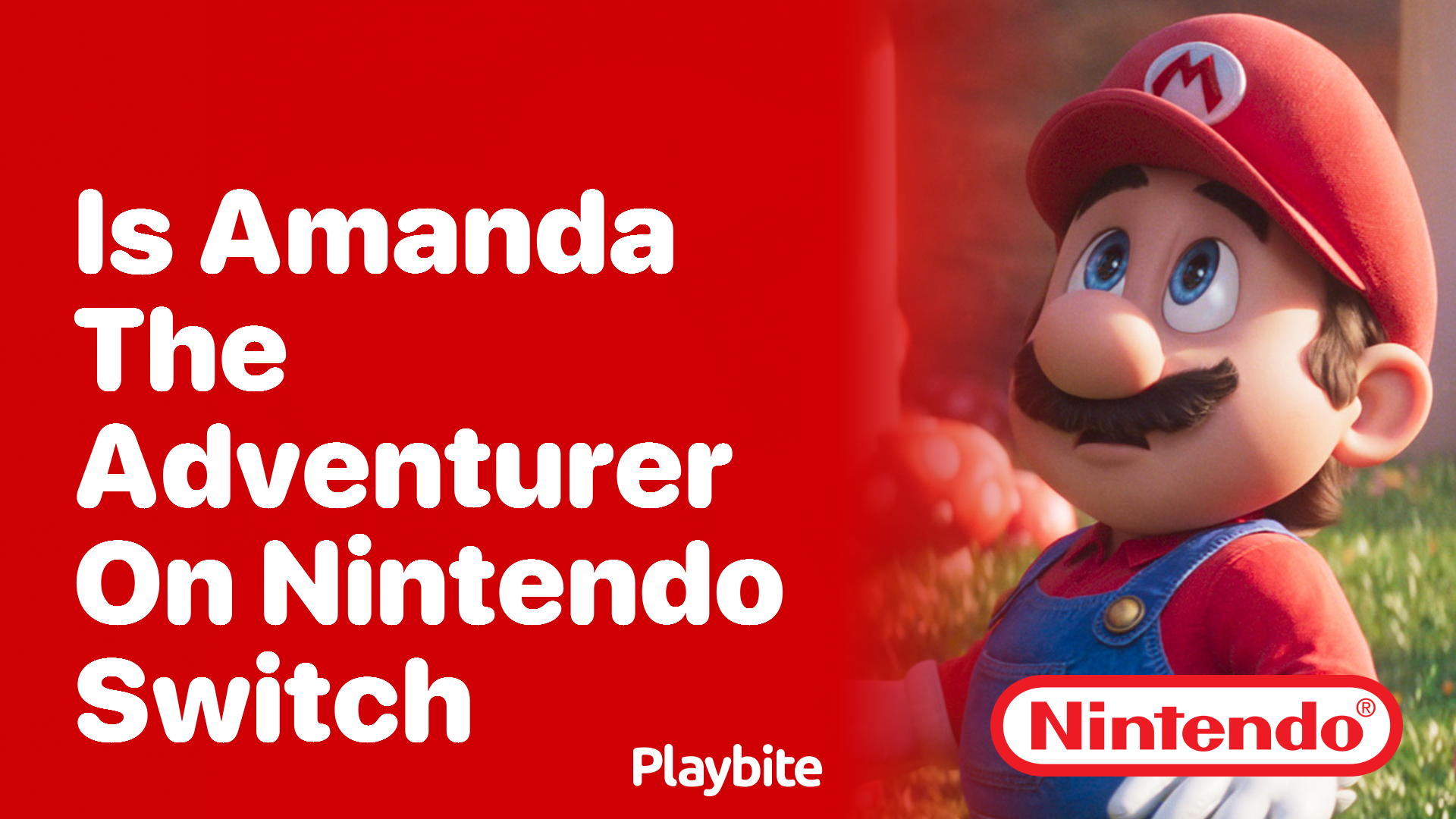 Is Amanda the Adventurer on Nintendo Switch?