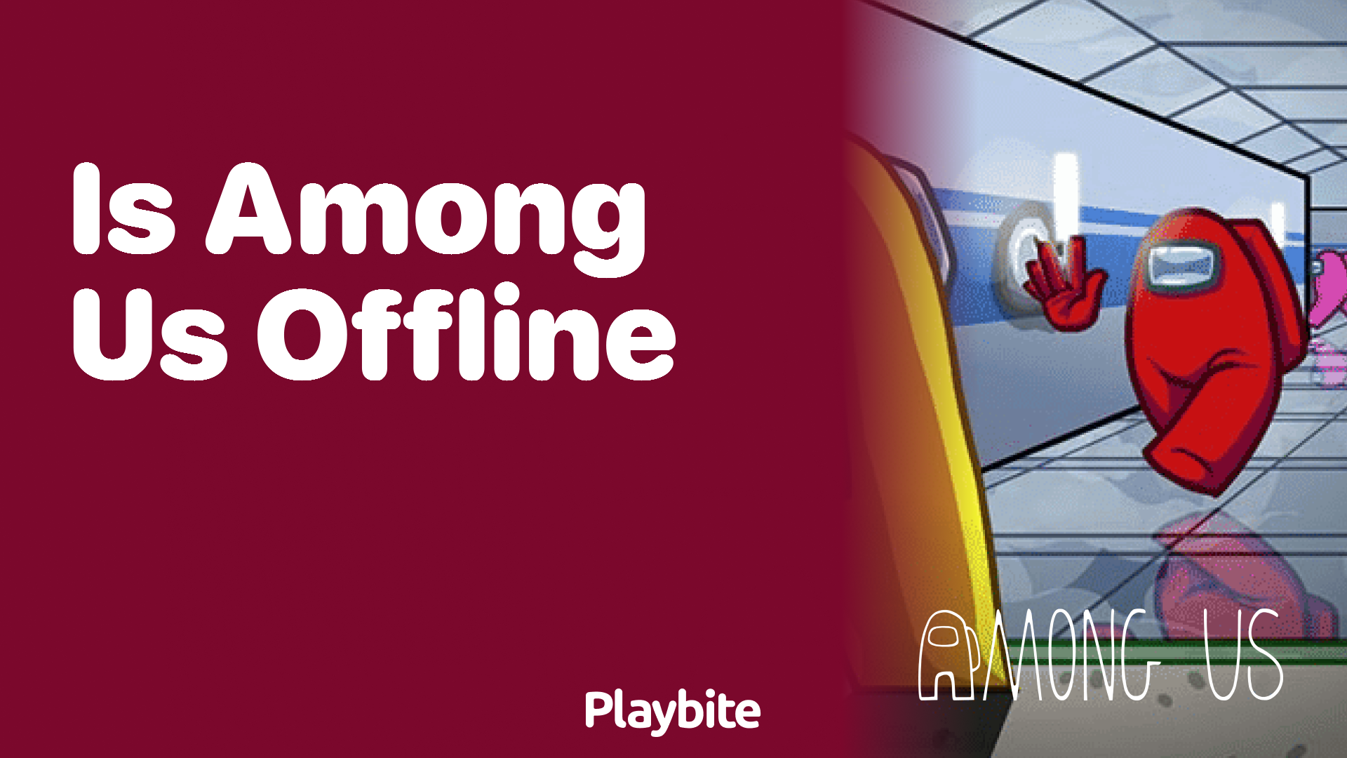 Is Among Us playable offline or only available online?