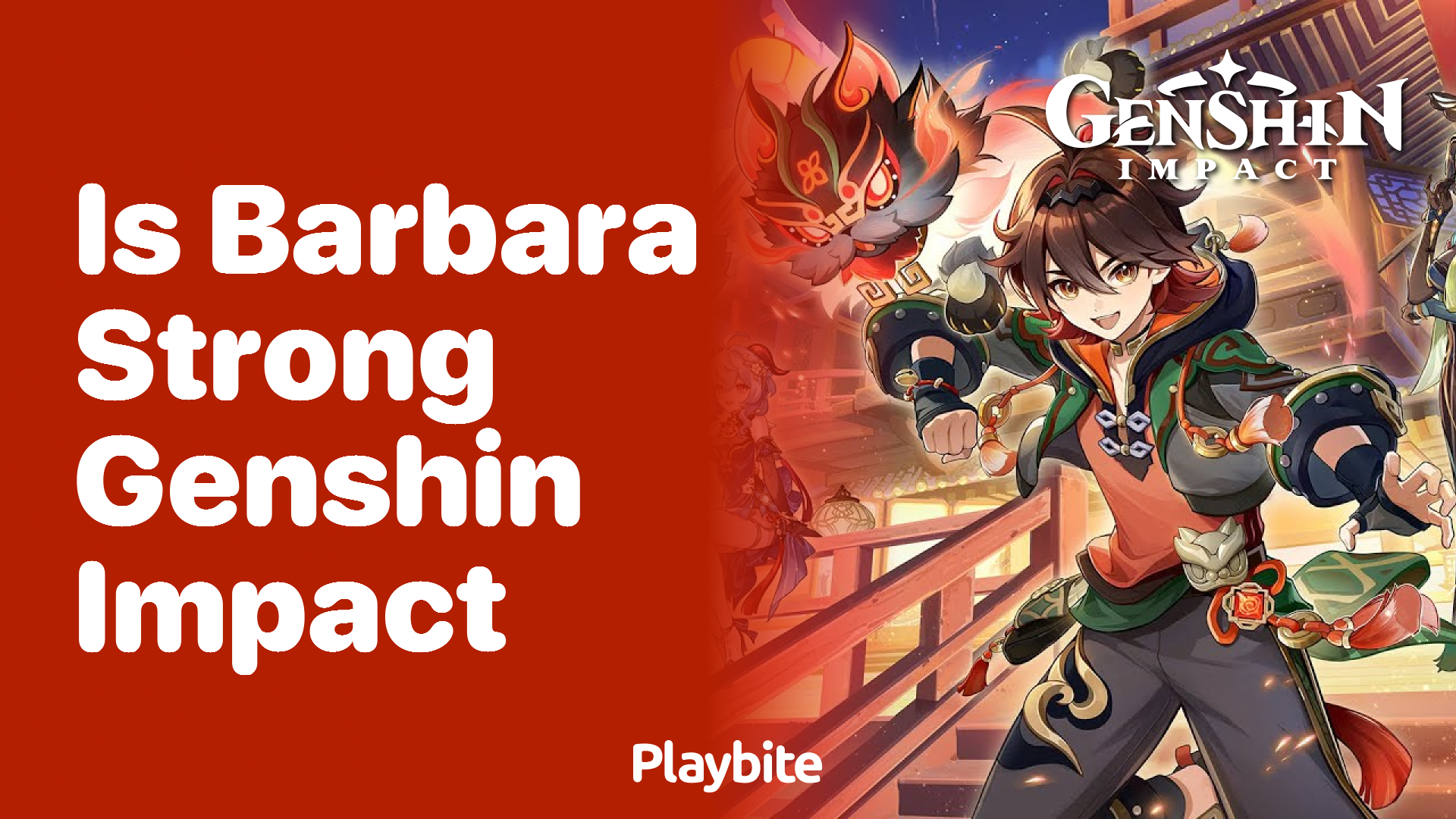 Is Barbara Strong in Genshin Impact?