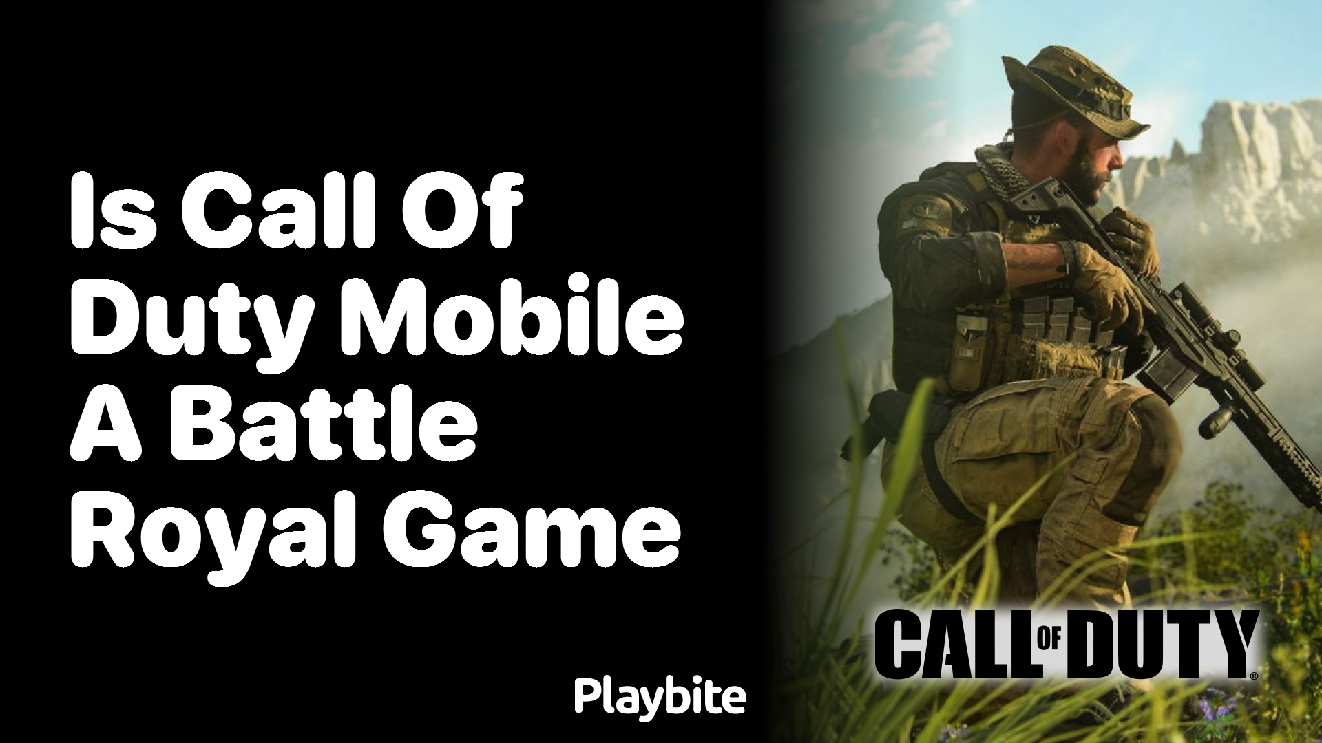 Is Call of Duty Mobile a Battle Royale Game?