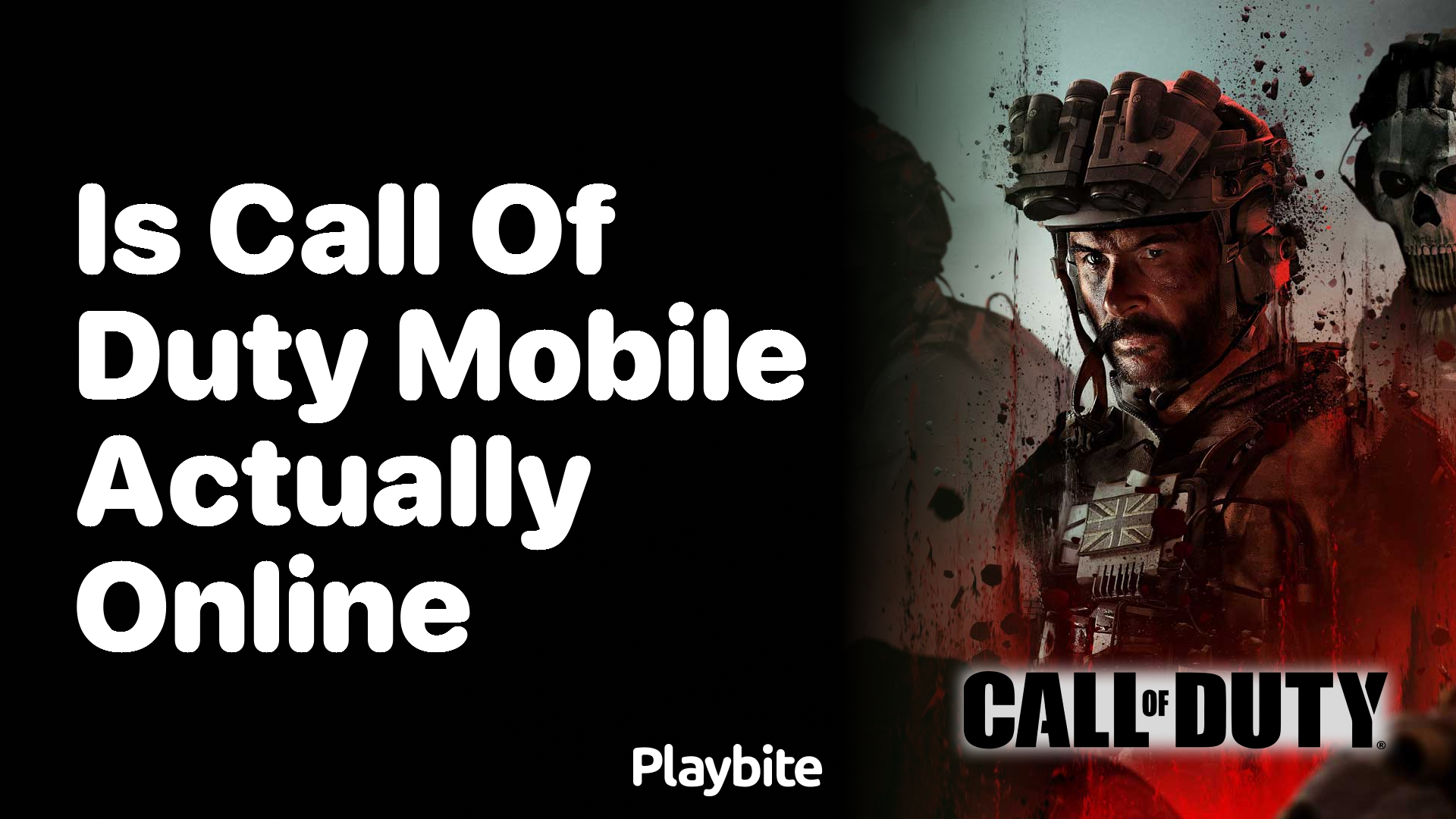 Is Call of Duty Mobile Actually Played Online?