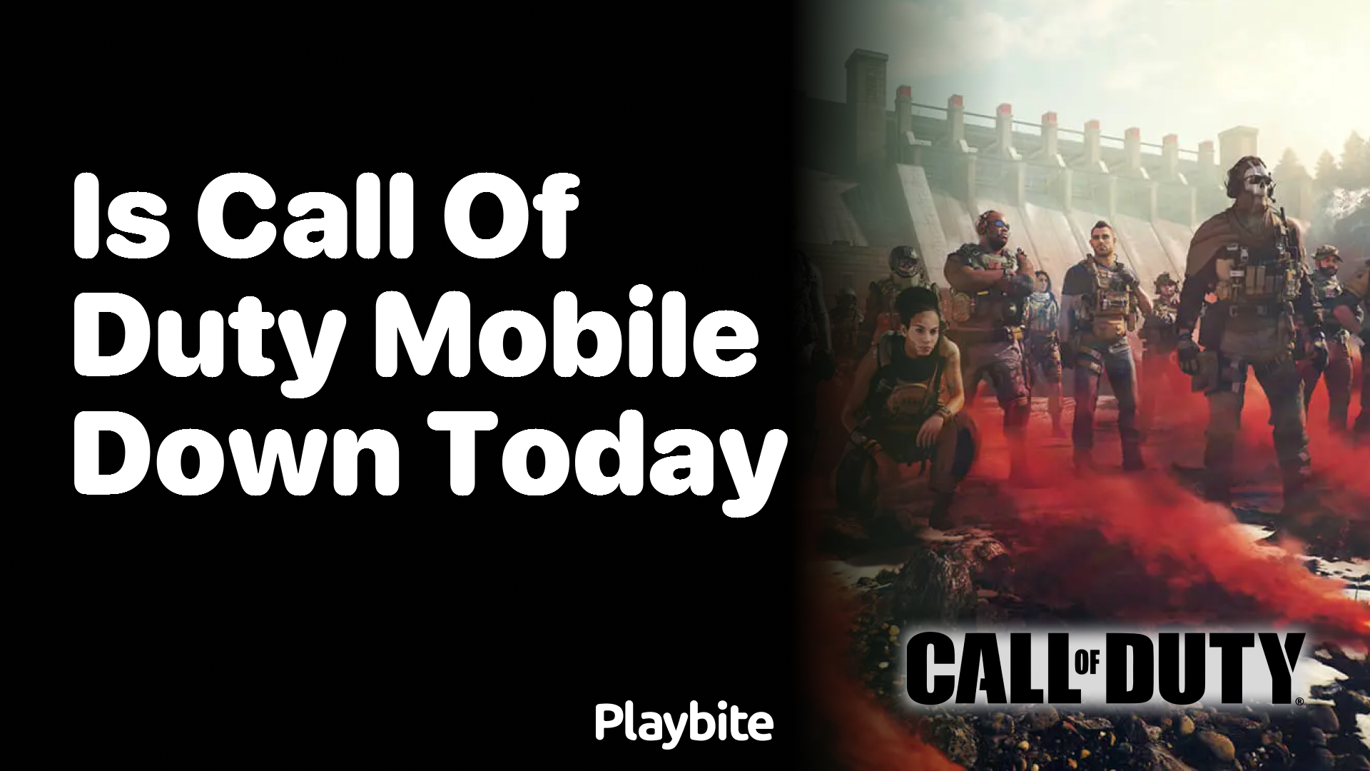 Is Call of Duty Mobile Down Today? Let&#8217;s Find Out!