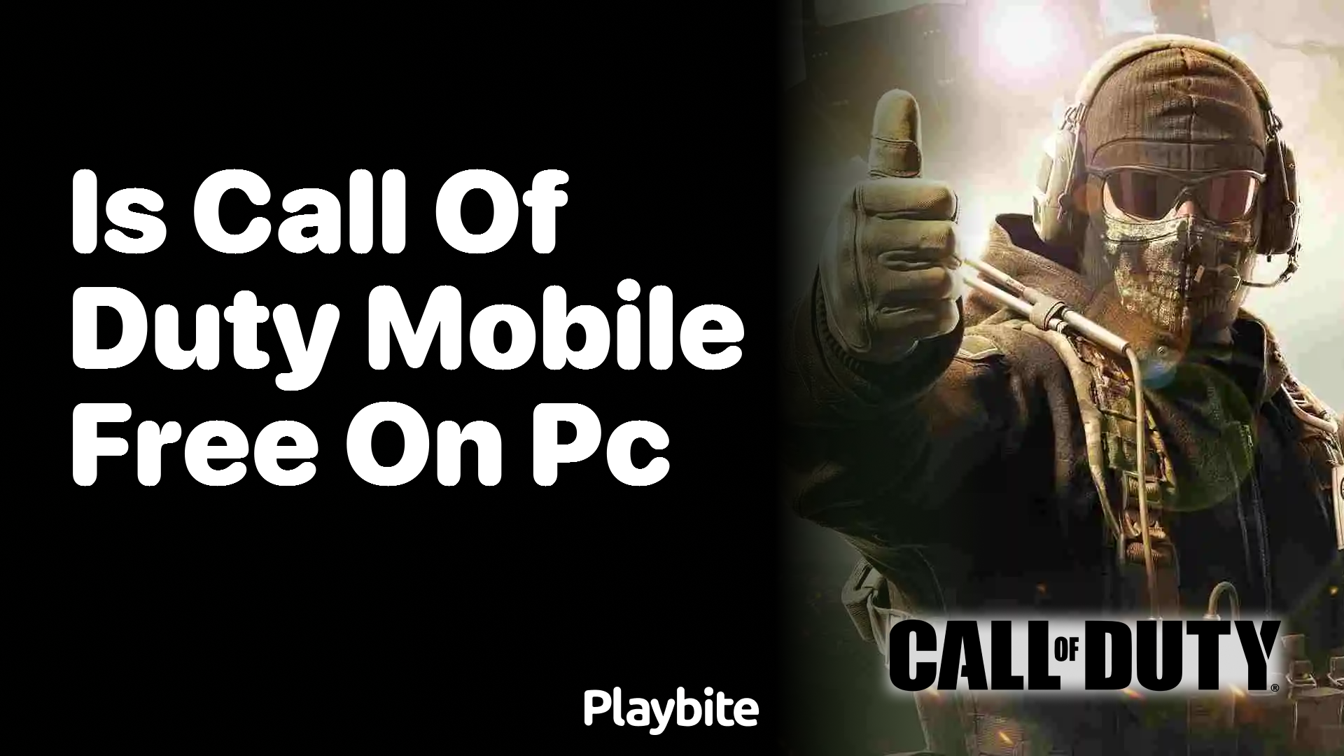 Is Call of Duty Mobile Free on PC? Let&#8217;s Dive In!