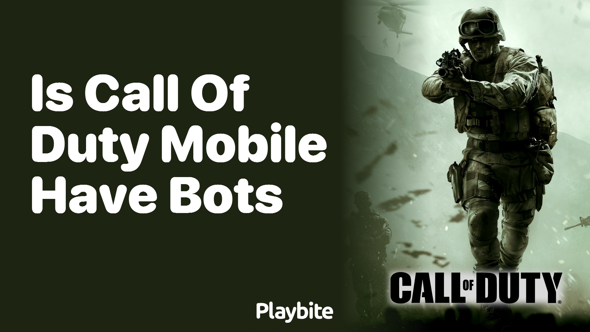 Is Call of Duty Mobile Filled with Bots?