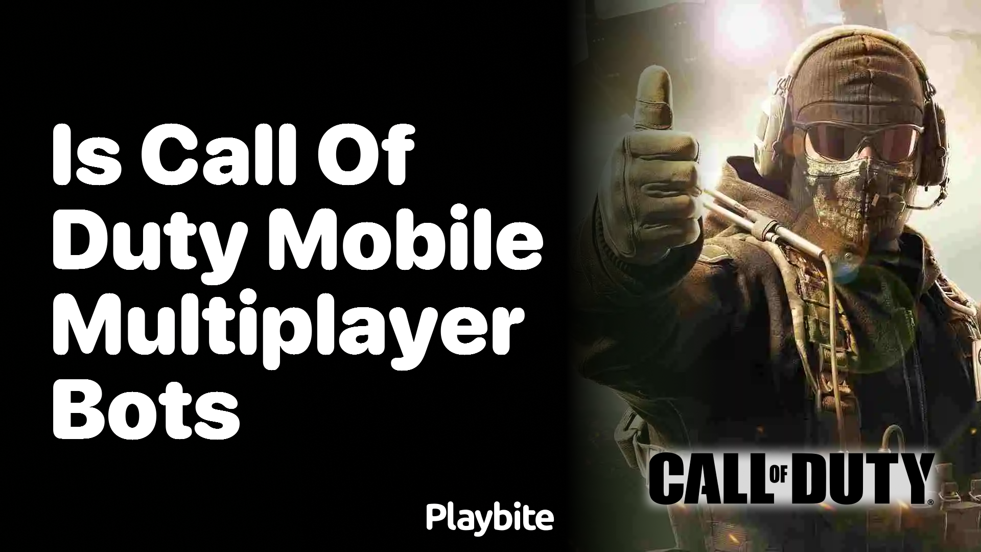 Is Call of Duty Mobile Multiplayer Filled with Bots?