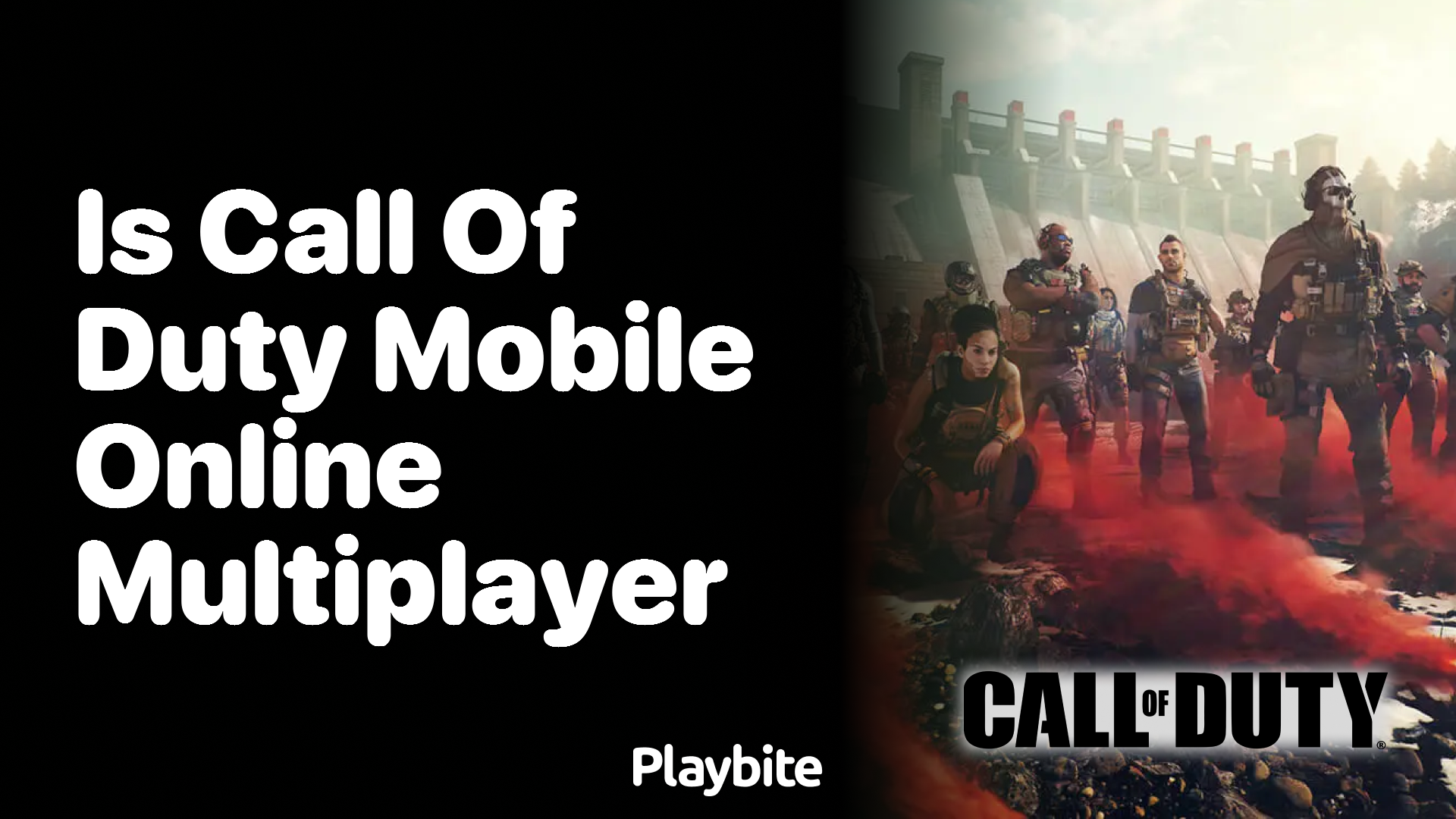 Is Call of Duty Mobile Online Multiplayer?