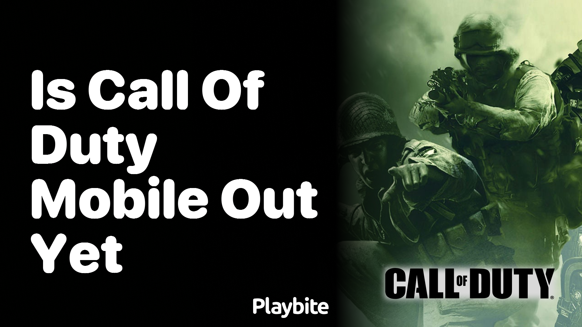 Is Call of Duty Mobile Out Yet? Find Out Here!