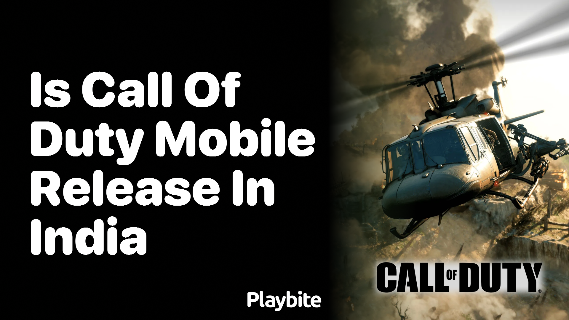 Is Call of Duty Mobile Released in India?