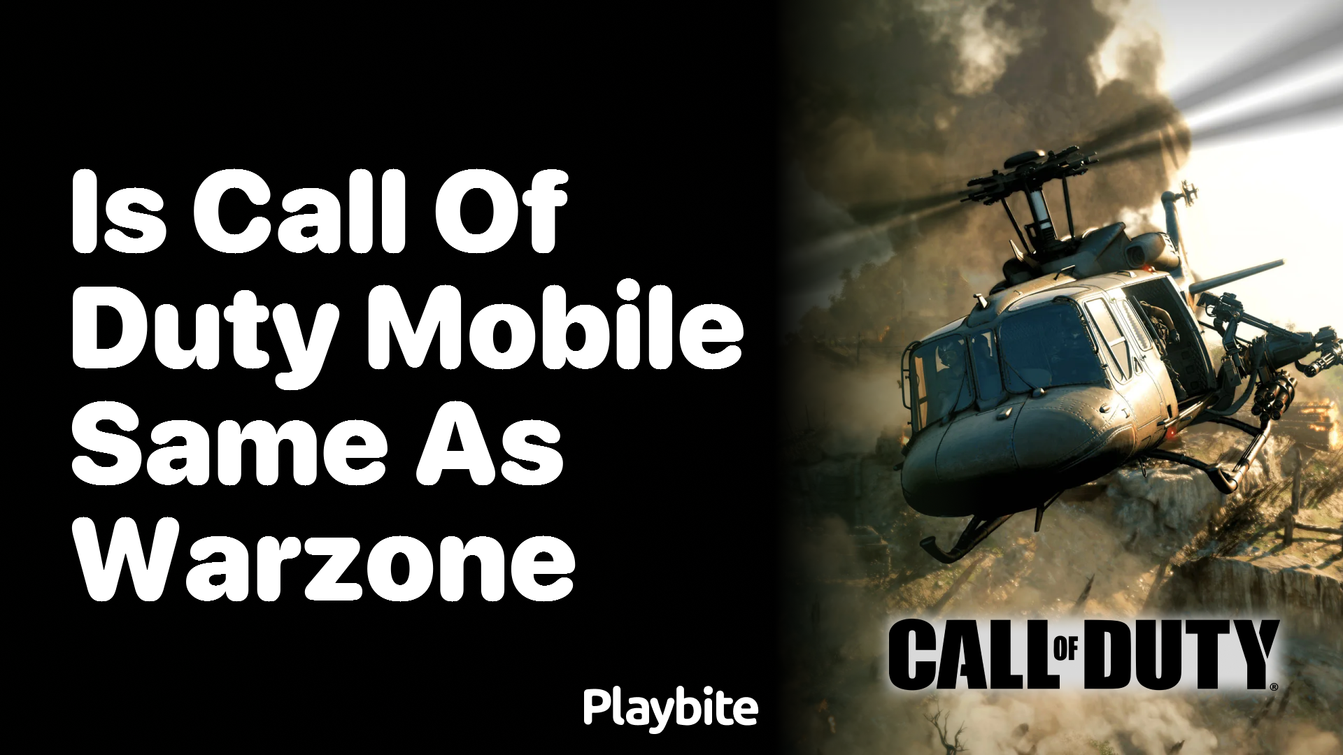 Is Call of Duty Mobile the Same as Warzone? Clearing Up the Confusion