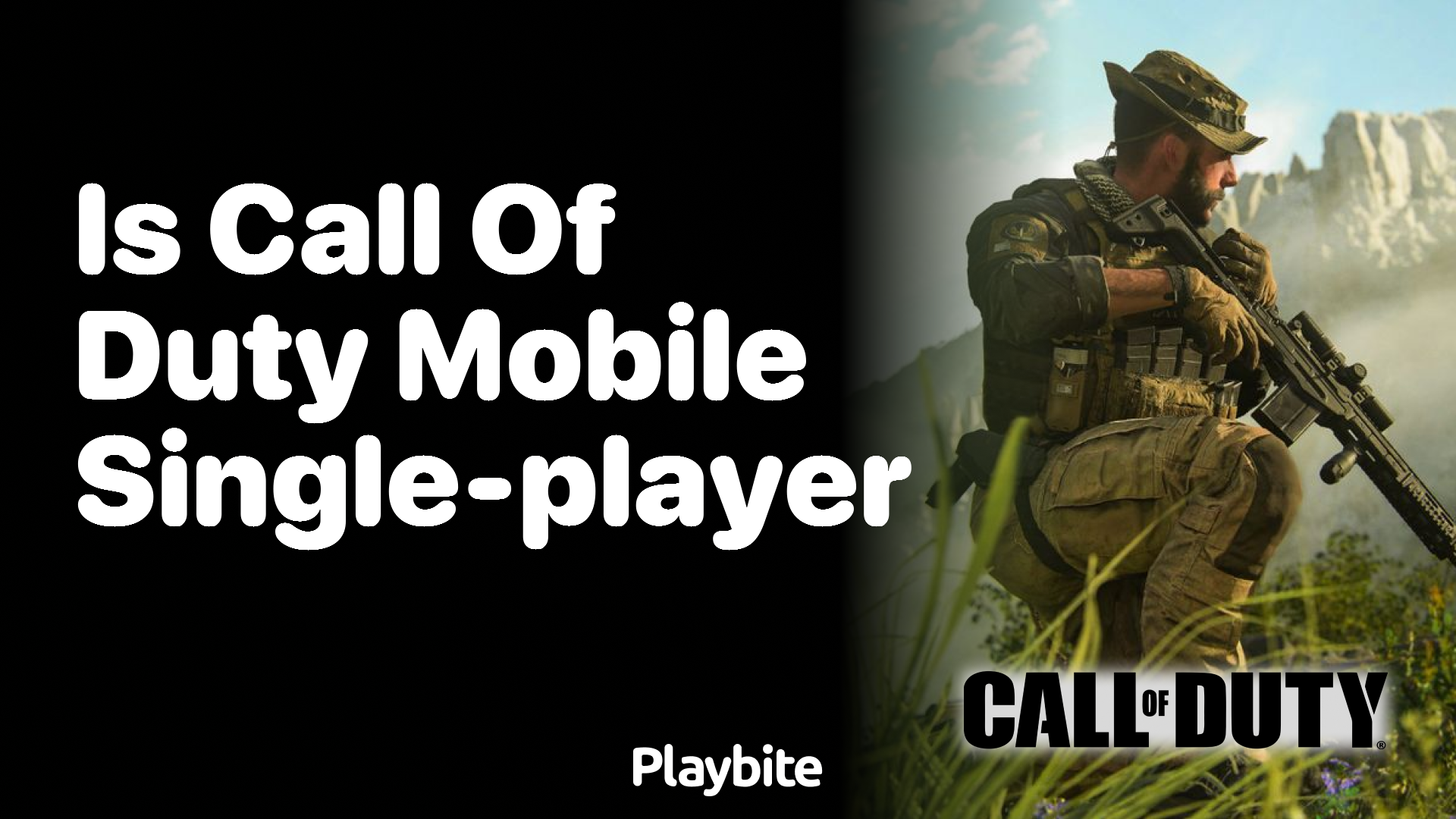 Is Call of Duty Mobile Single-Player?