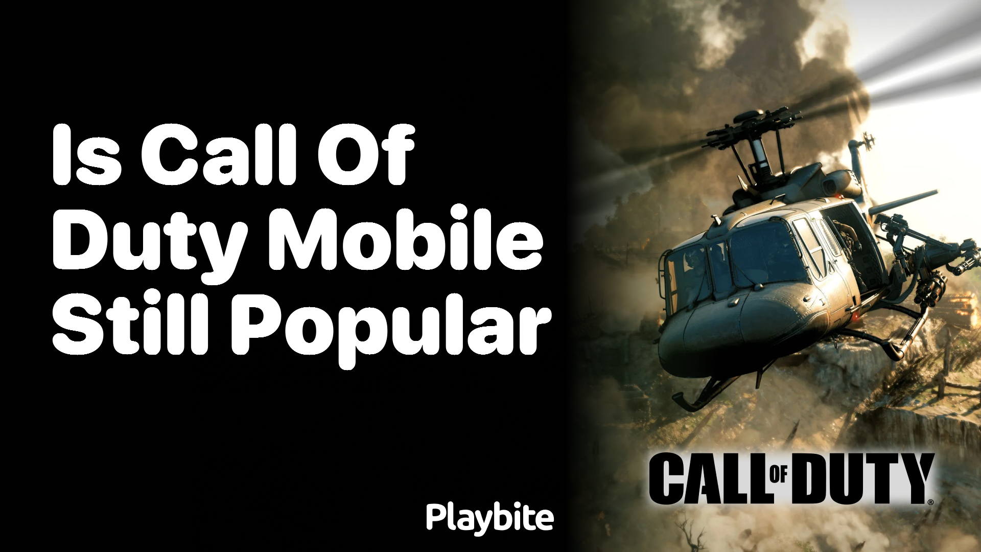 Is Call of Duty Mobile Still Popular? Let&#8217;s Find Out!