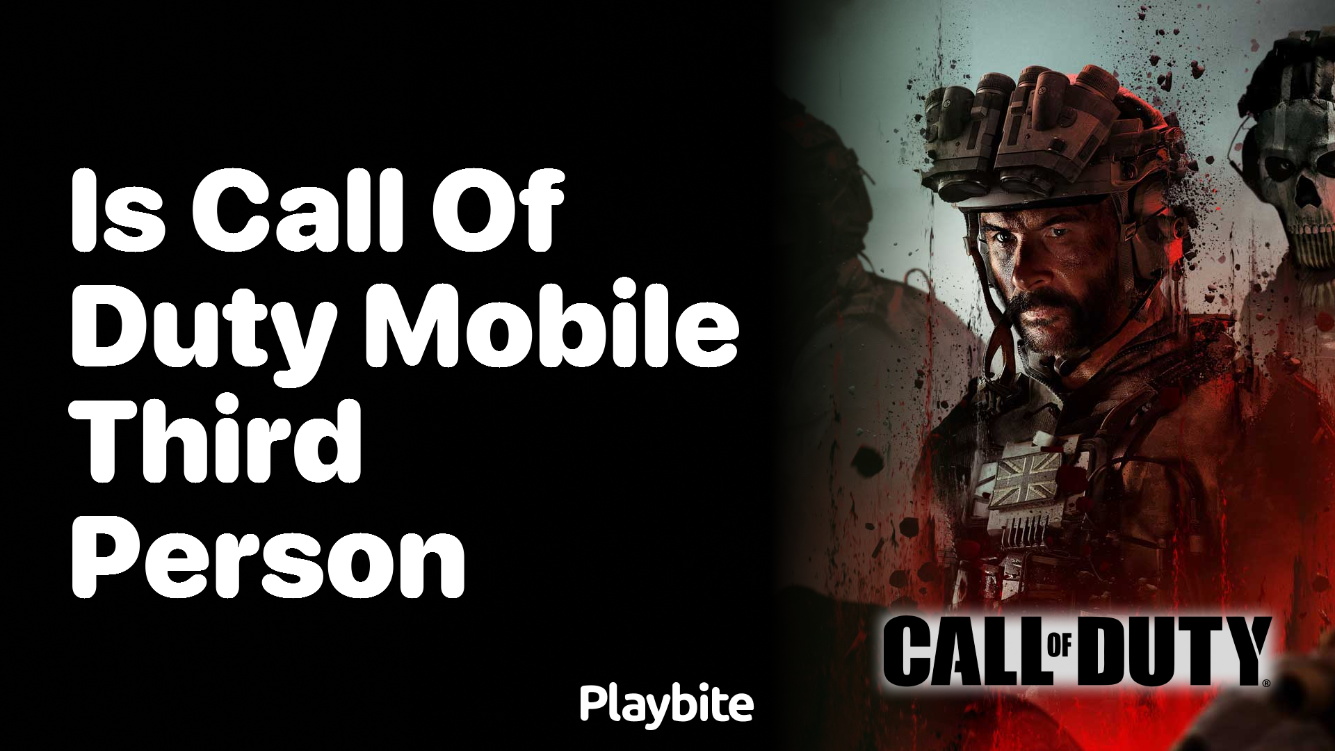 Is Call of Duty Mobile a Third-Person Shooter?