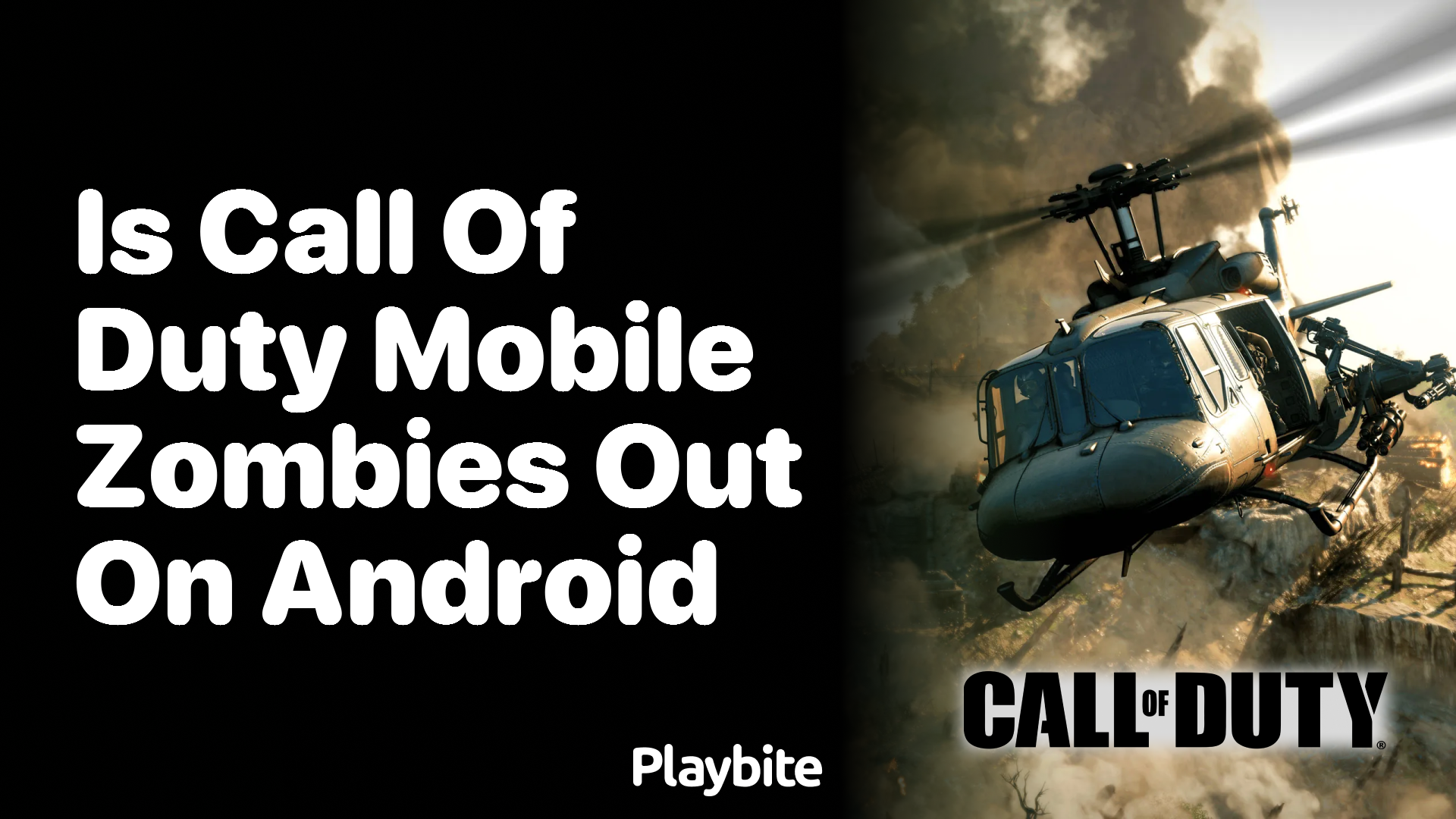 Is Call of Duty Mobile Zombies Out on Android?