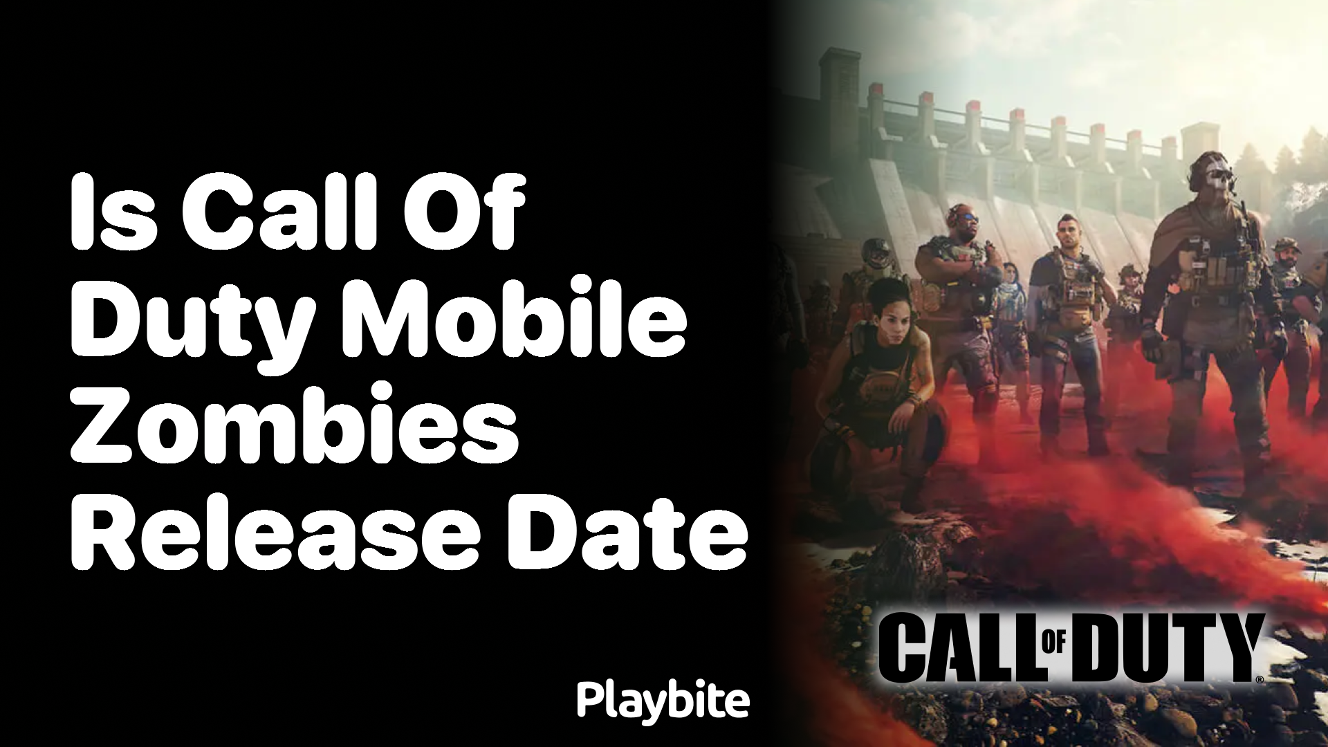 Is There a Release Date for Call of Duty Mobile Zombies?