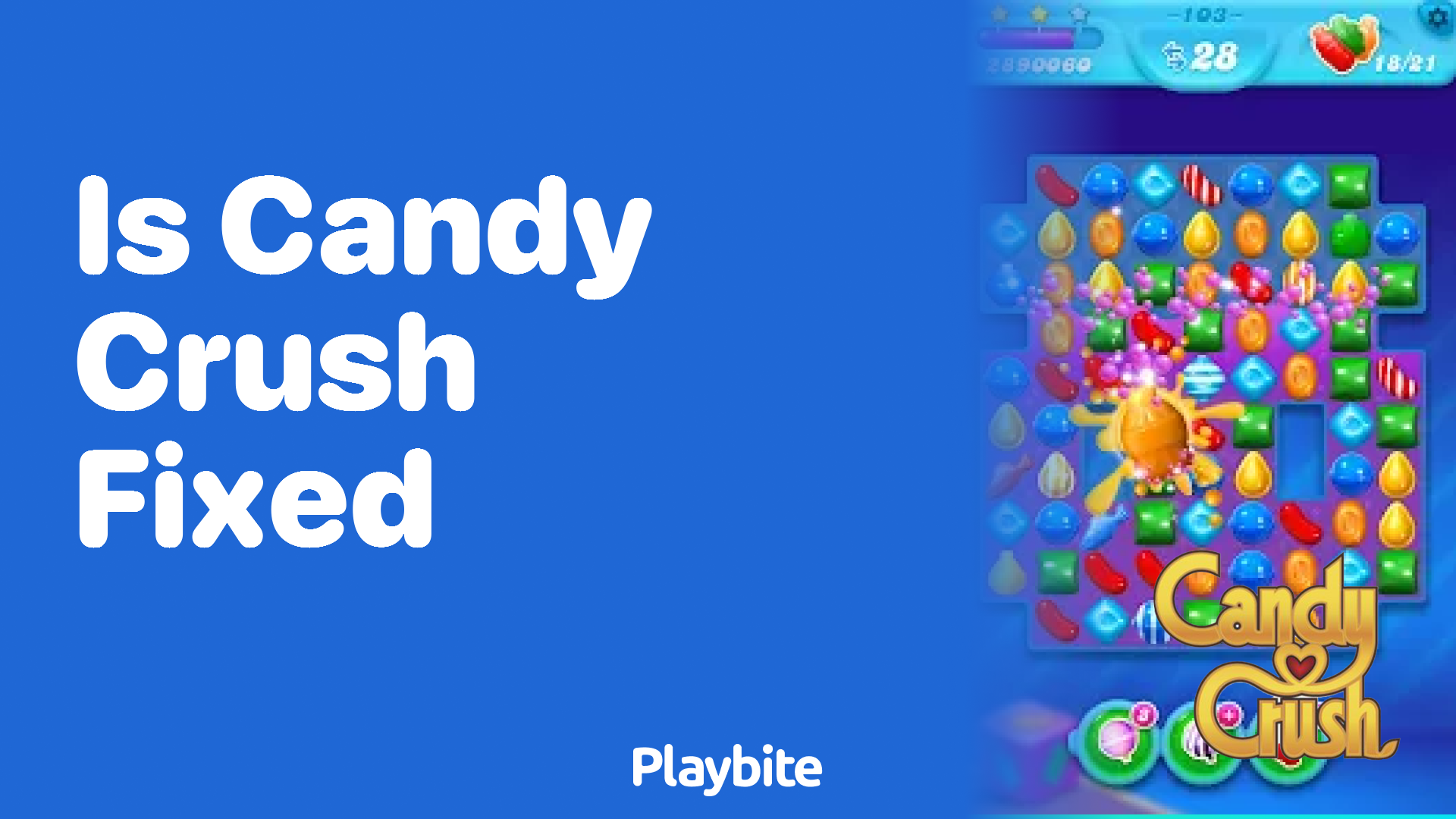 Is Candy Crush Fixed, Or Does It Rely on Luck to Win?