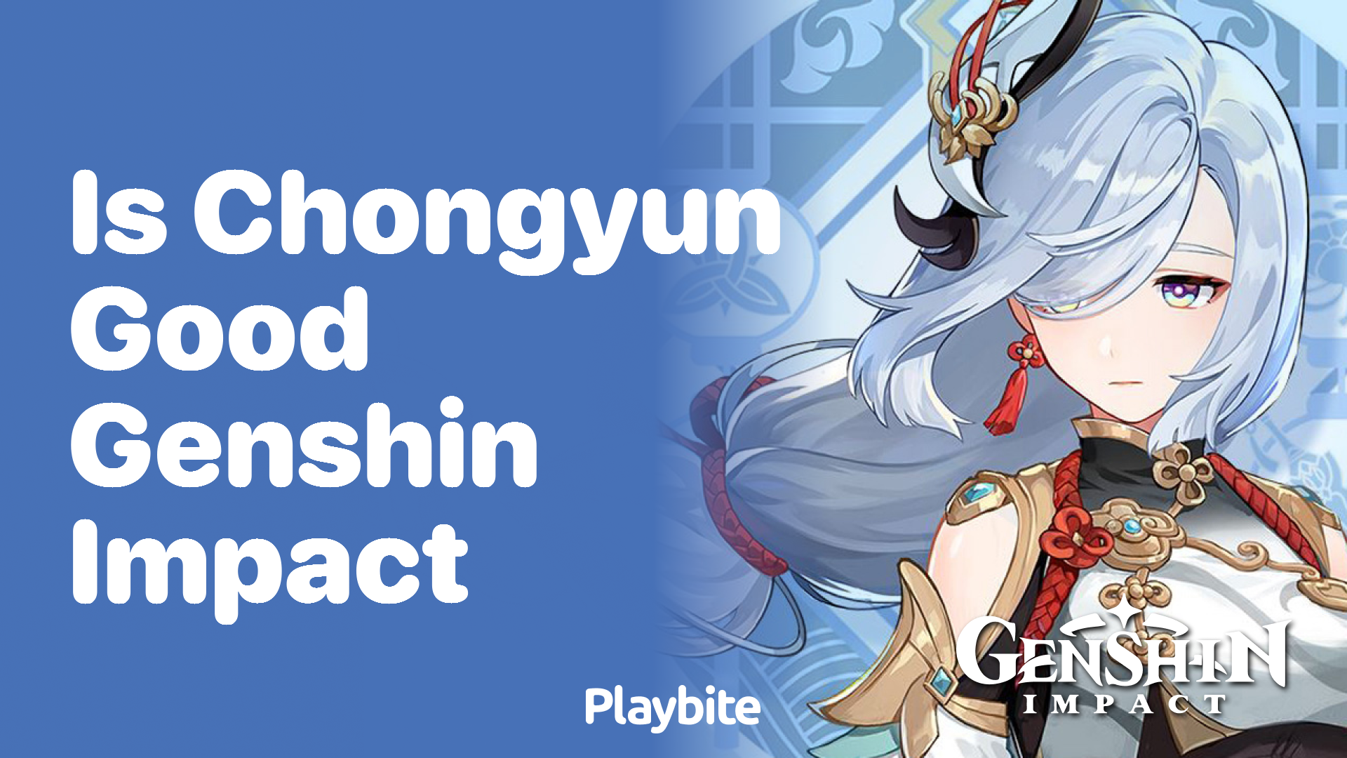 Is Chongyun Good in Genshin Impact?