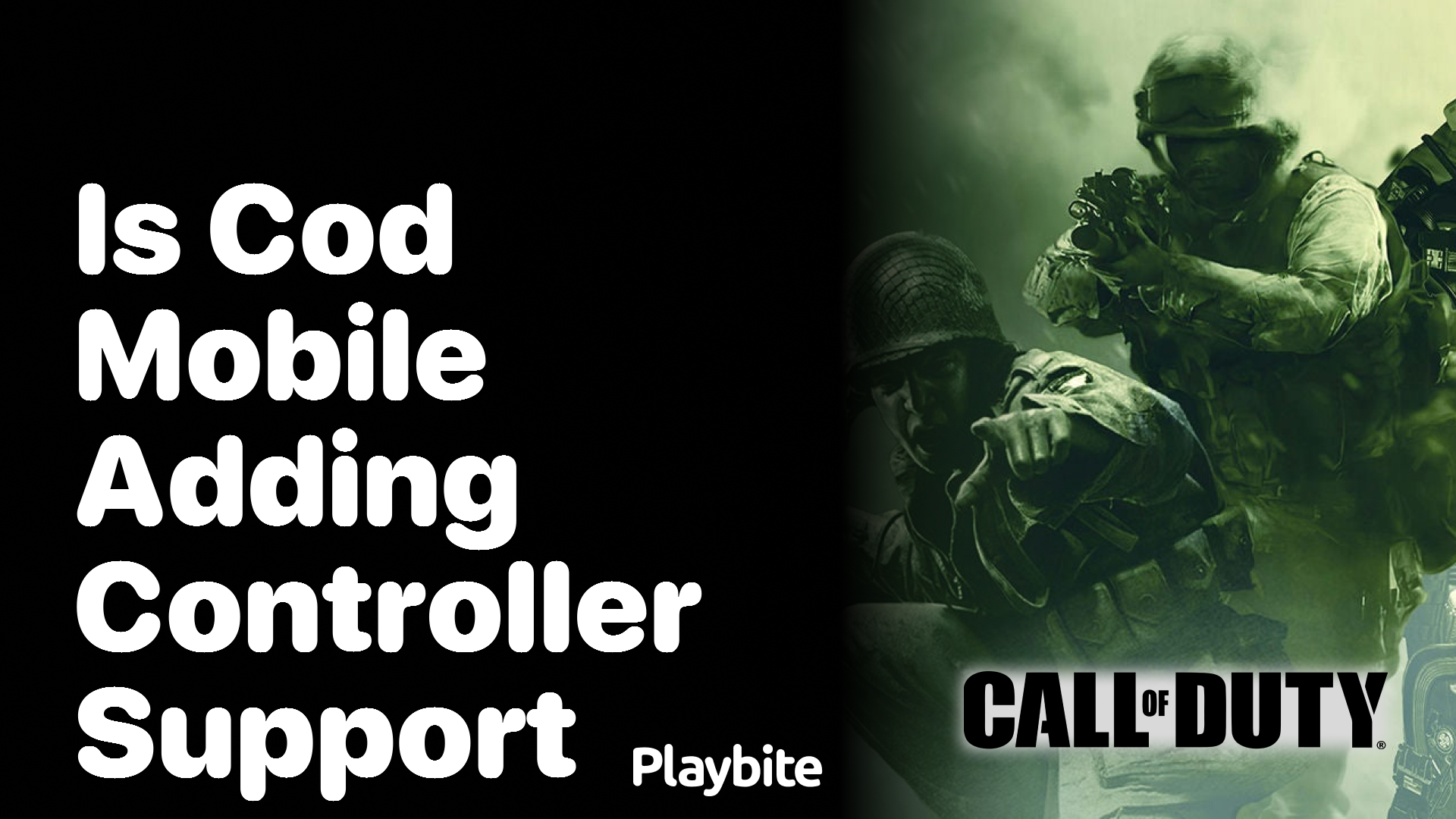 Is COD Mobile Adding Controller Support?